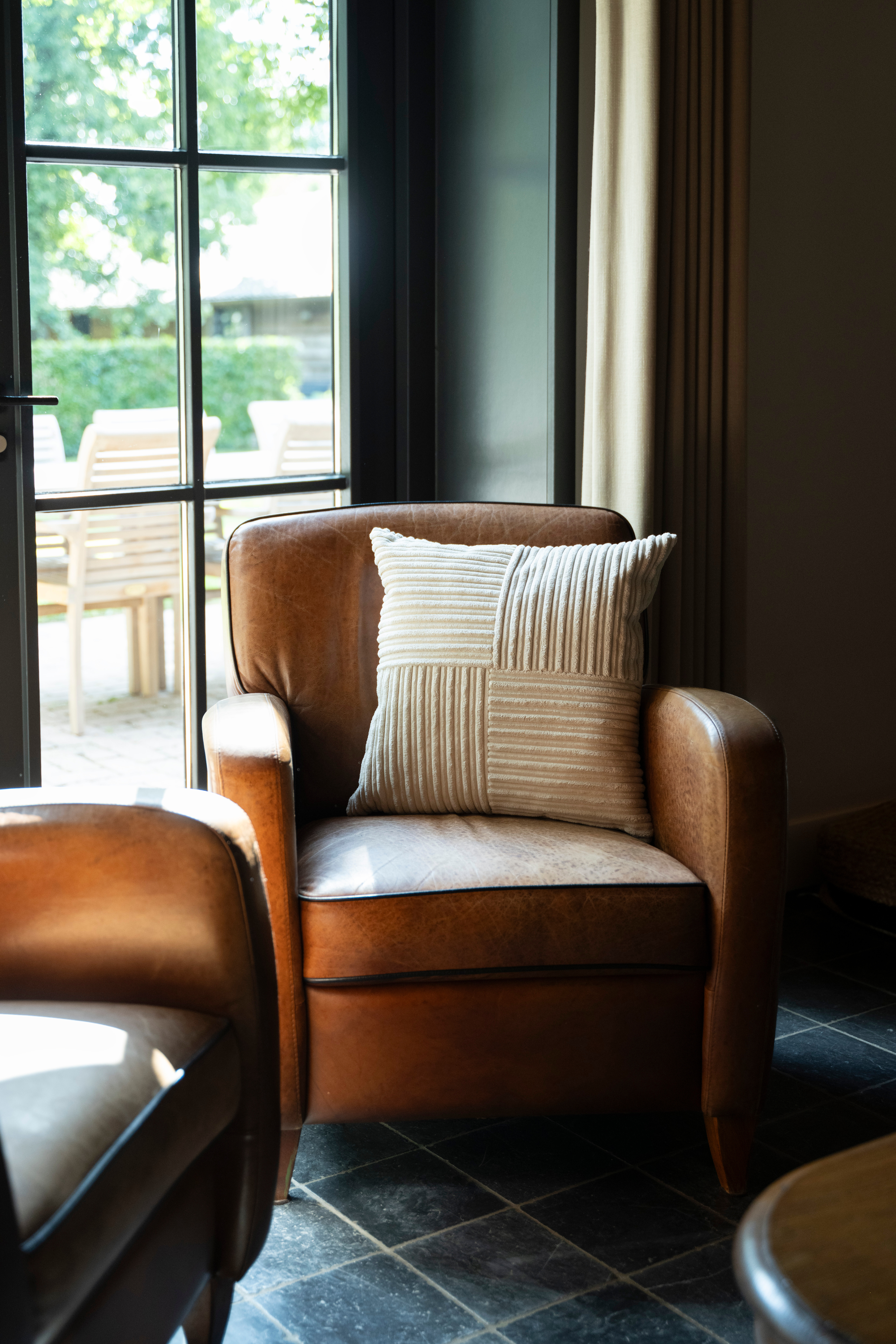 Ritz Kussen Zwart - 50x50