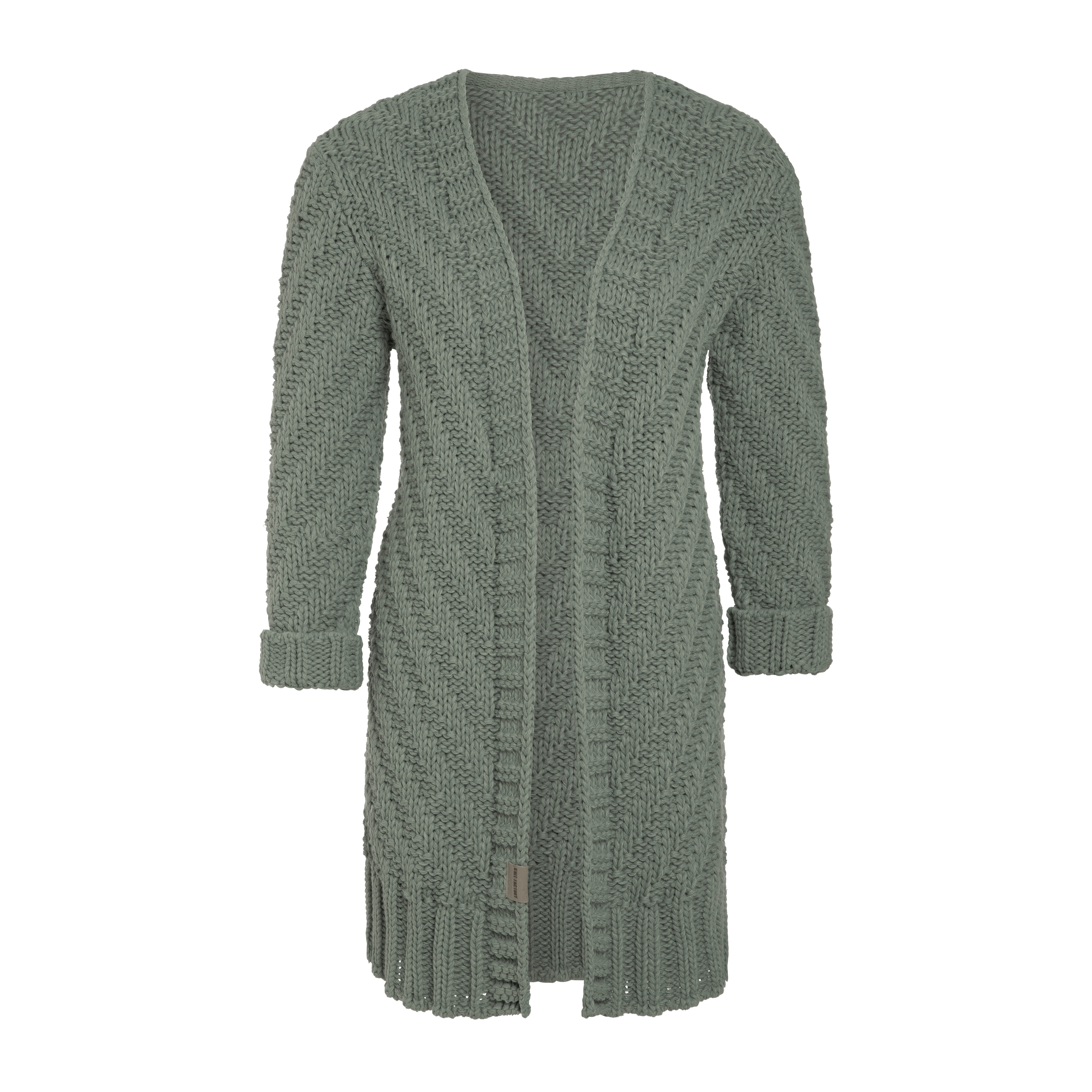 Sally Knitted Cardigan Urban Green - 36/38 Sally Knitted Cardigan Urban Green - 36/38