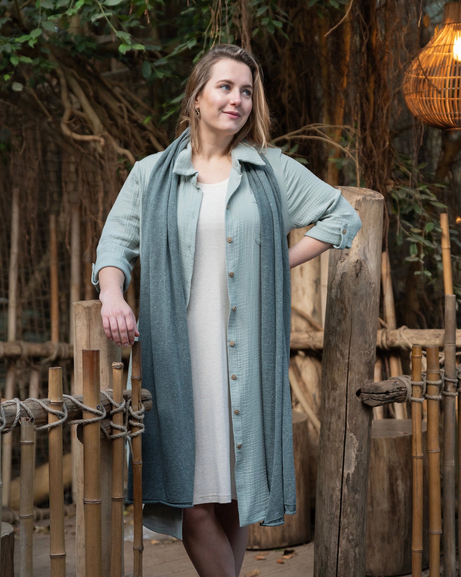 Iris Sjaal Beige