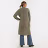 Marlo Long Knitted Cardigan Urban Green - 36/38