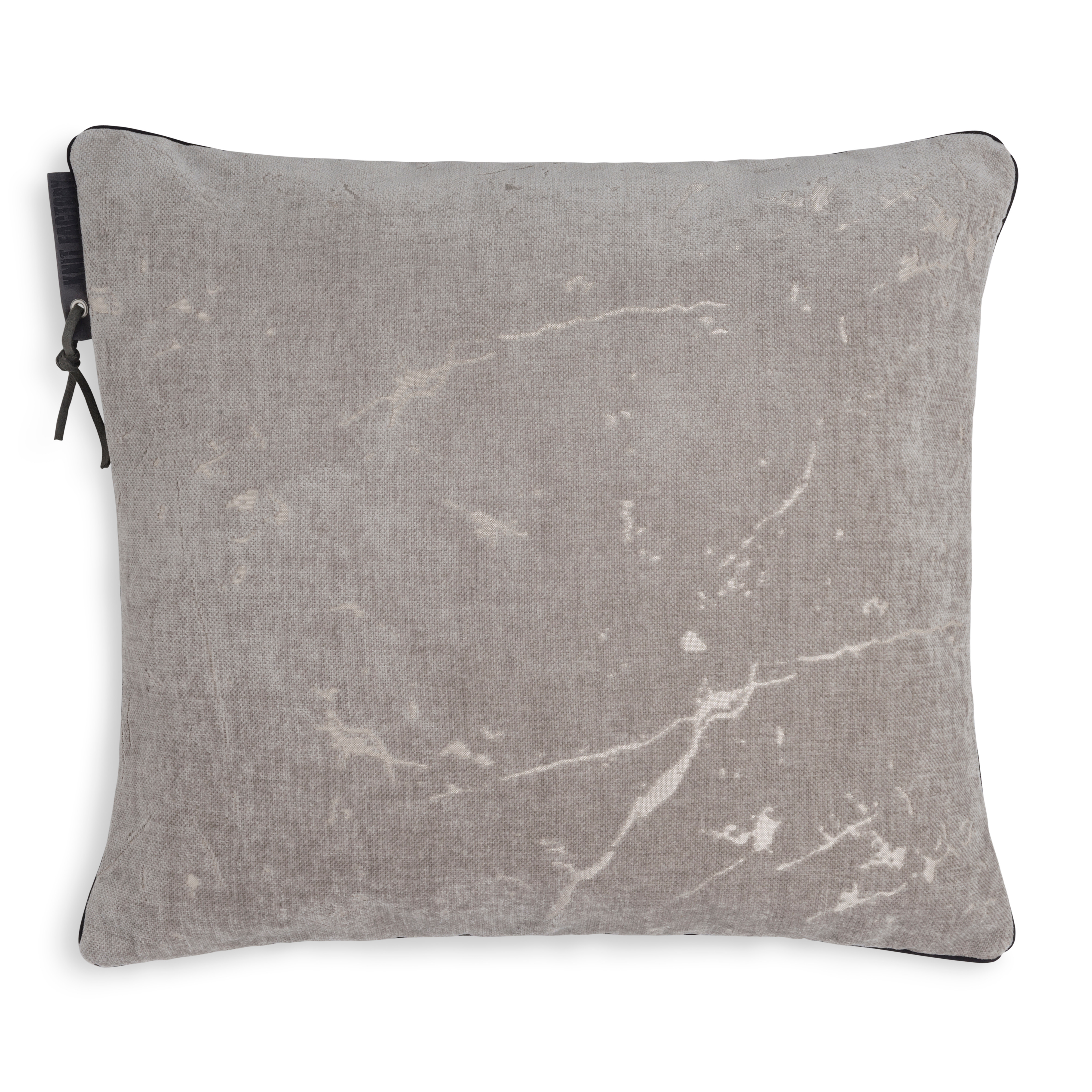 James Cushion Light Grey - 50x50