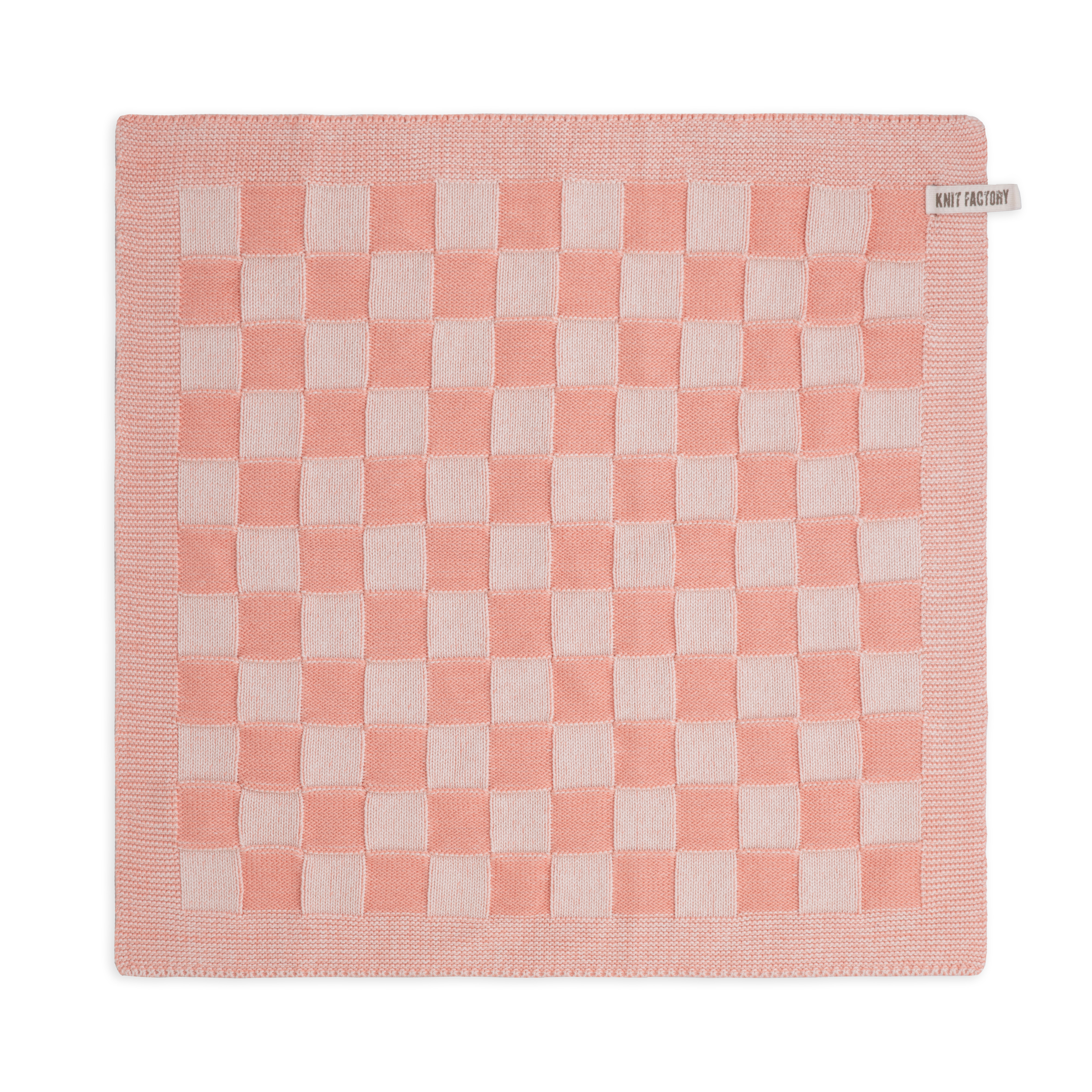 Kitchen Towel Block Ecru/Apricot