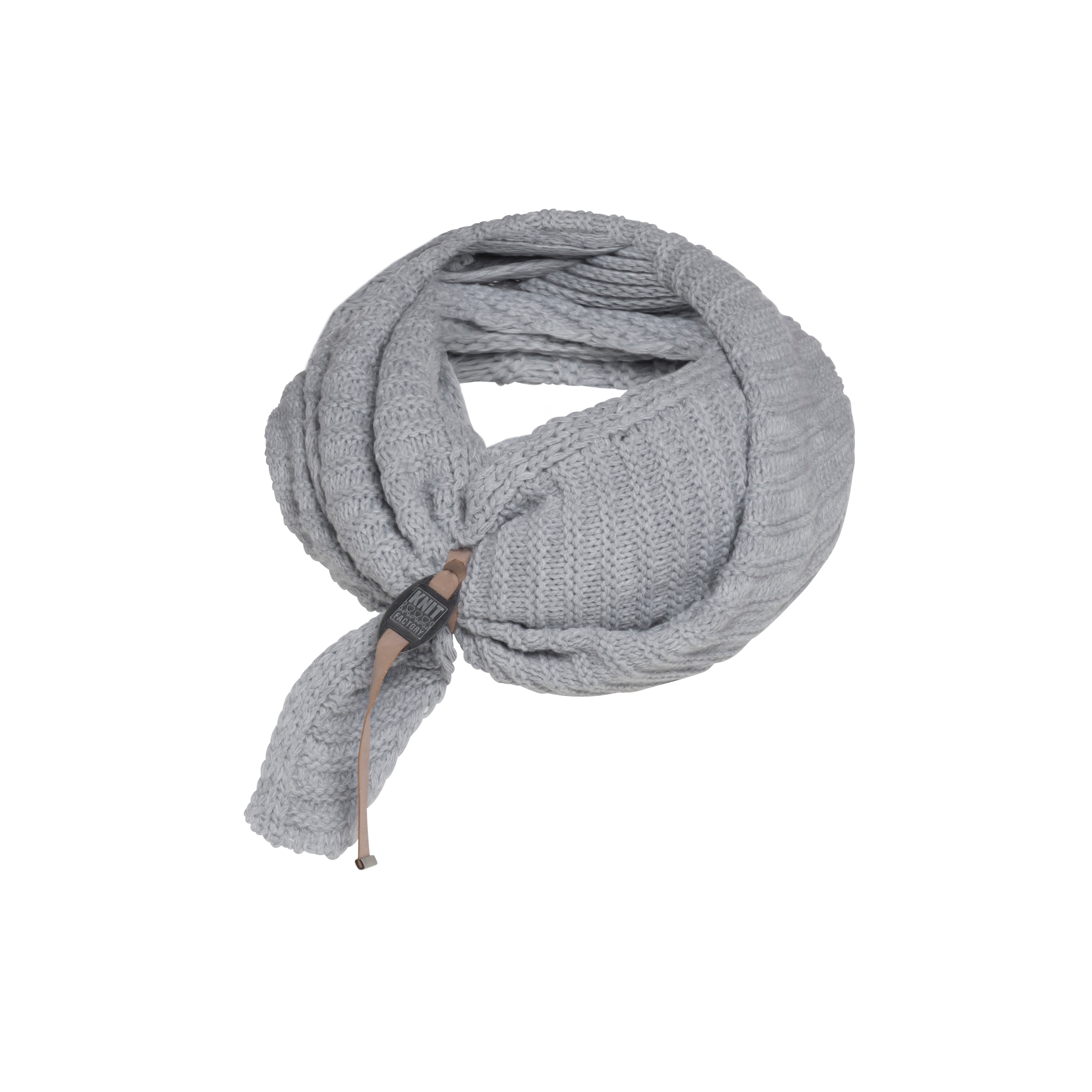 Demy Triangle Scarf Light Grey