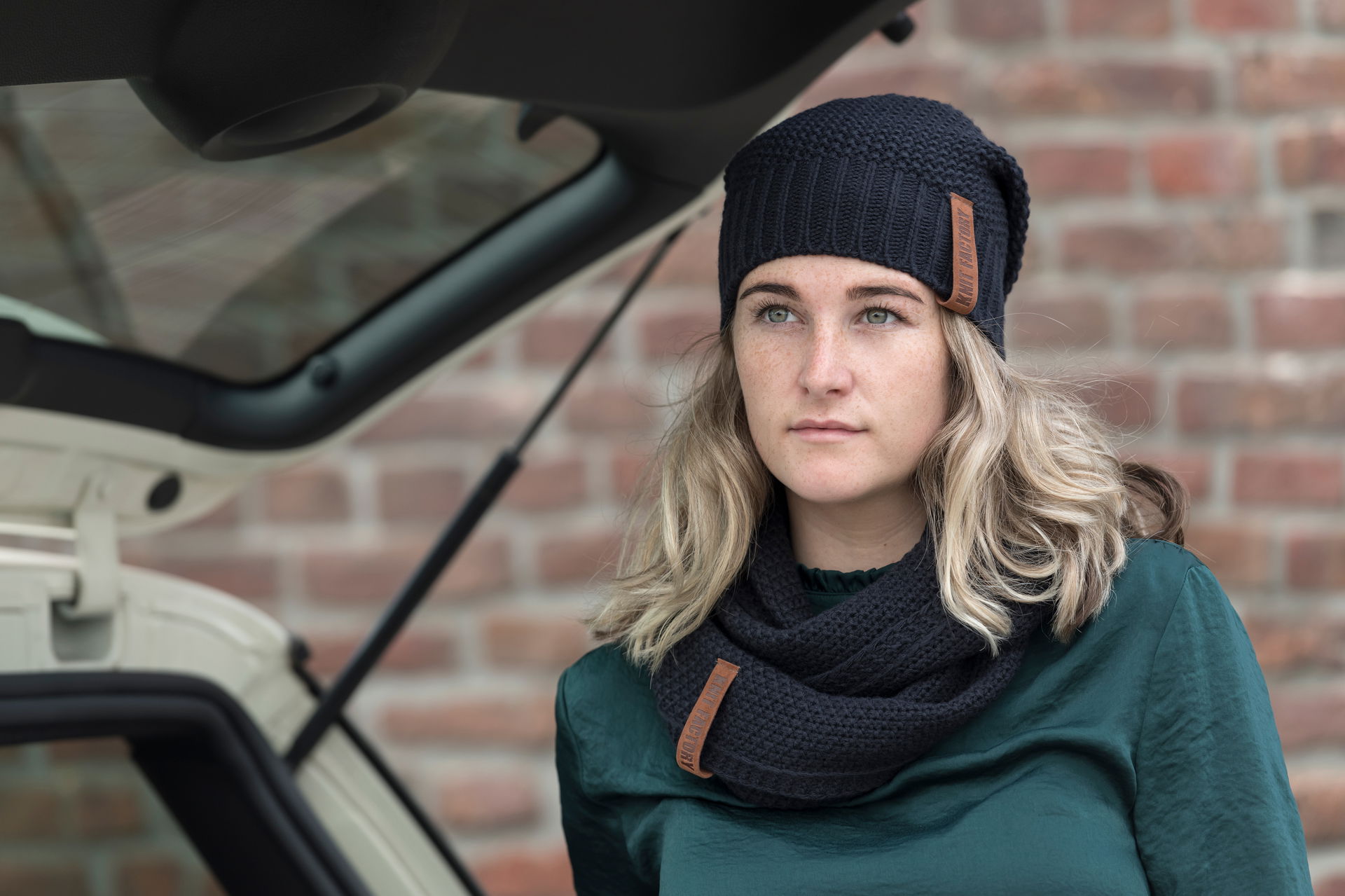 Coco Infinity Scarf Cobalt