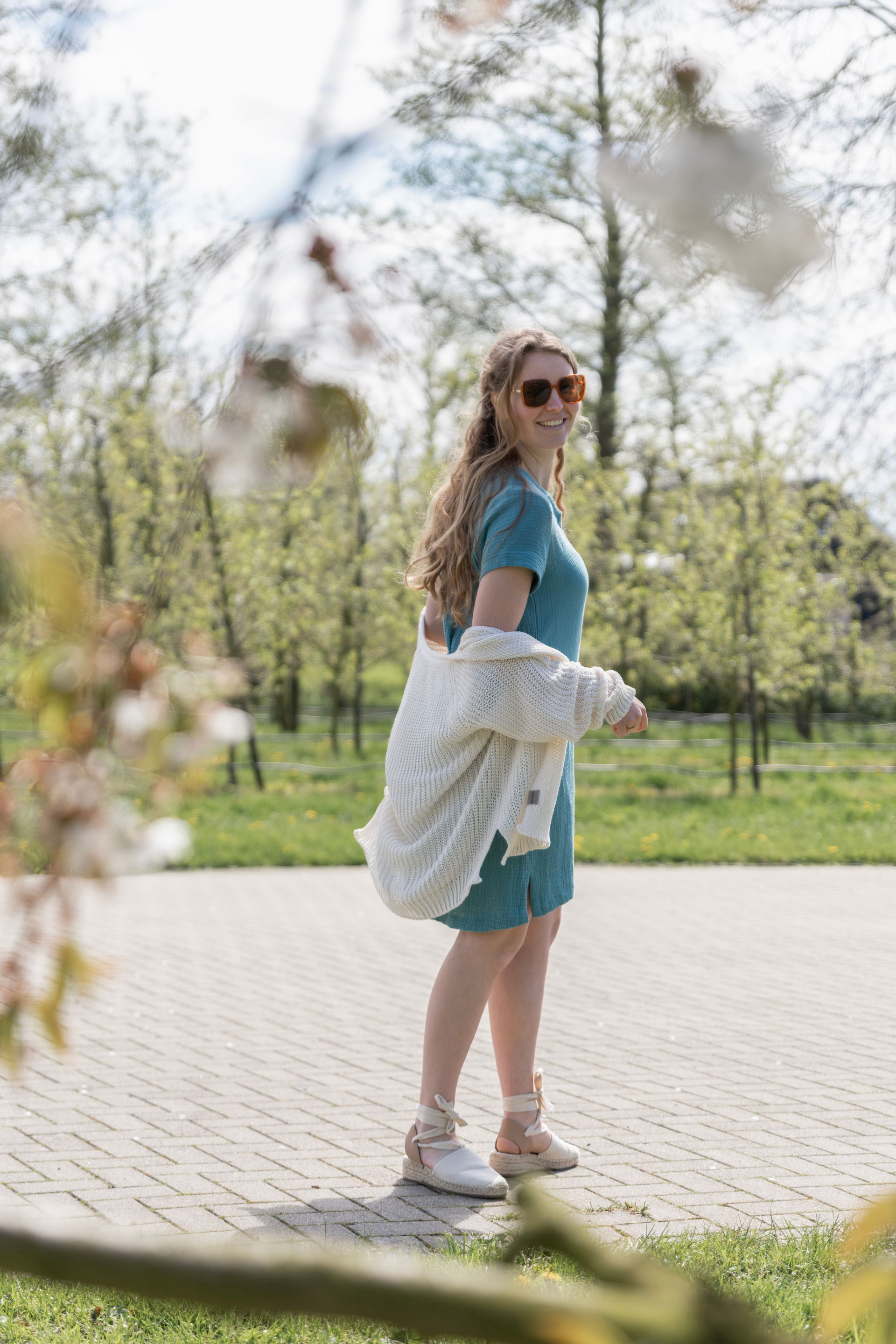 Daisy Kort Gebreid Vest Fuchsia - 40/42