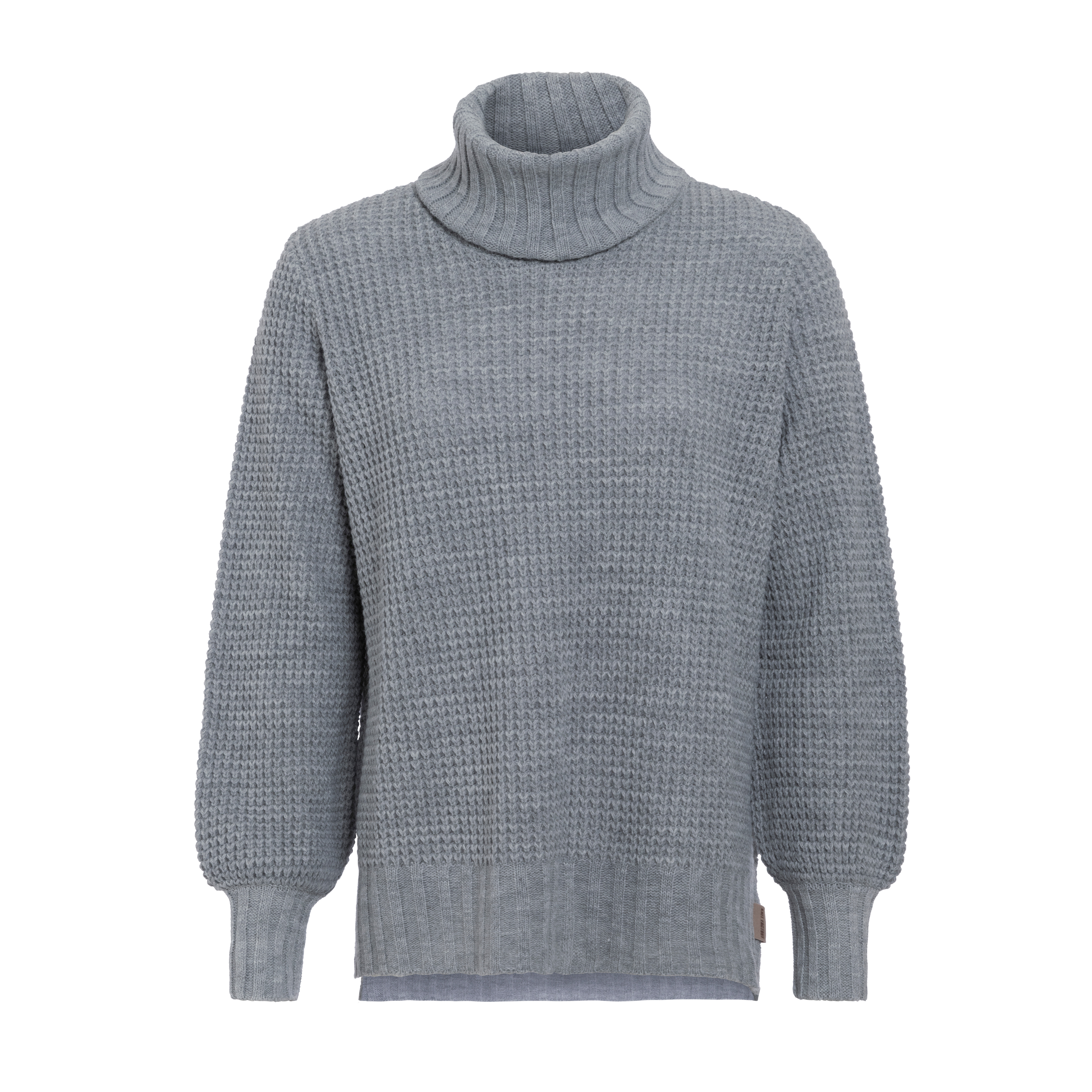 Robin Rollkragen Strickpullover Grau - 36/38