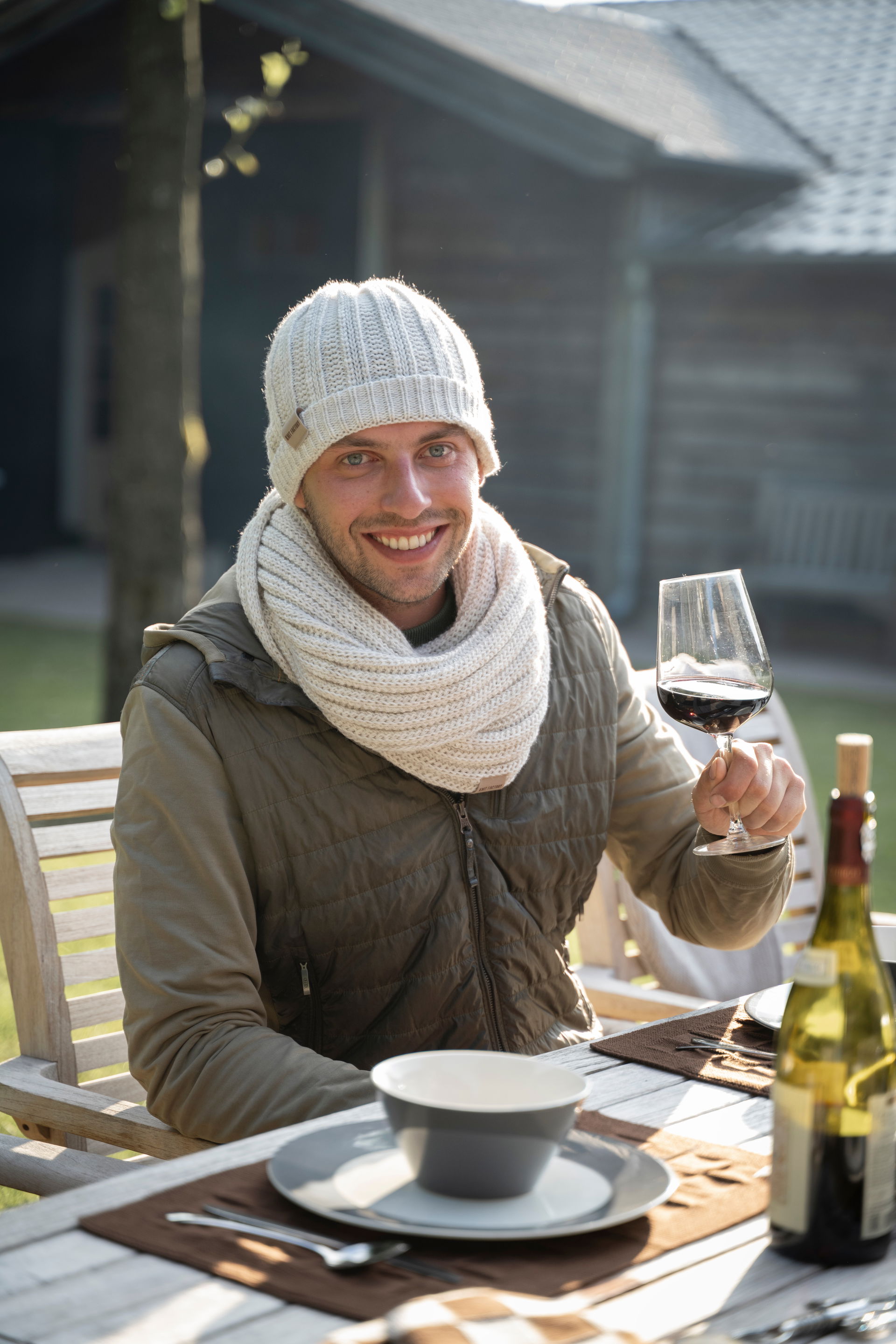 Nica Loop Schal Iced Clay