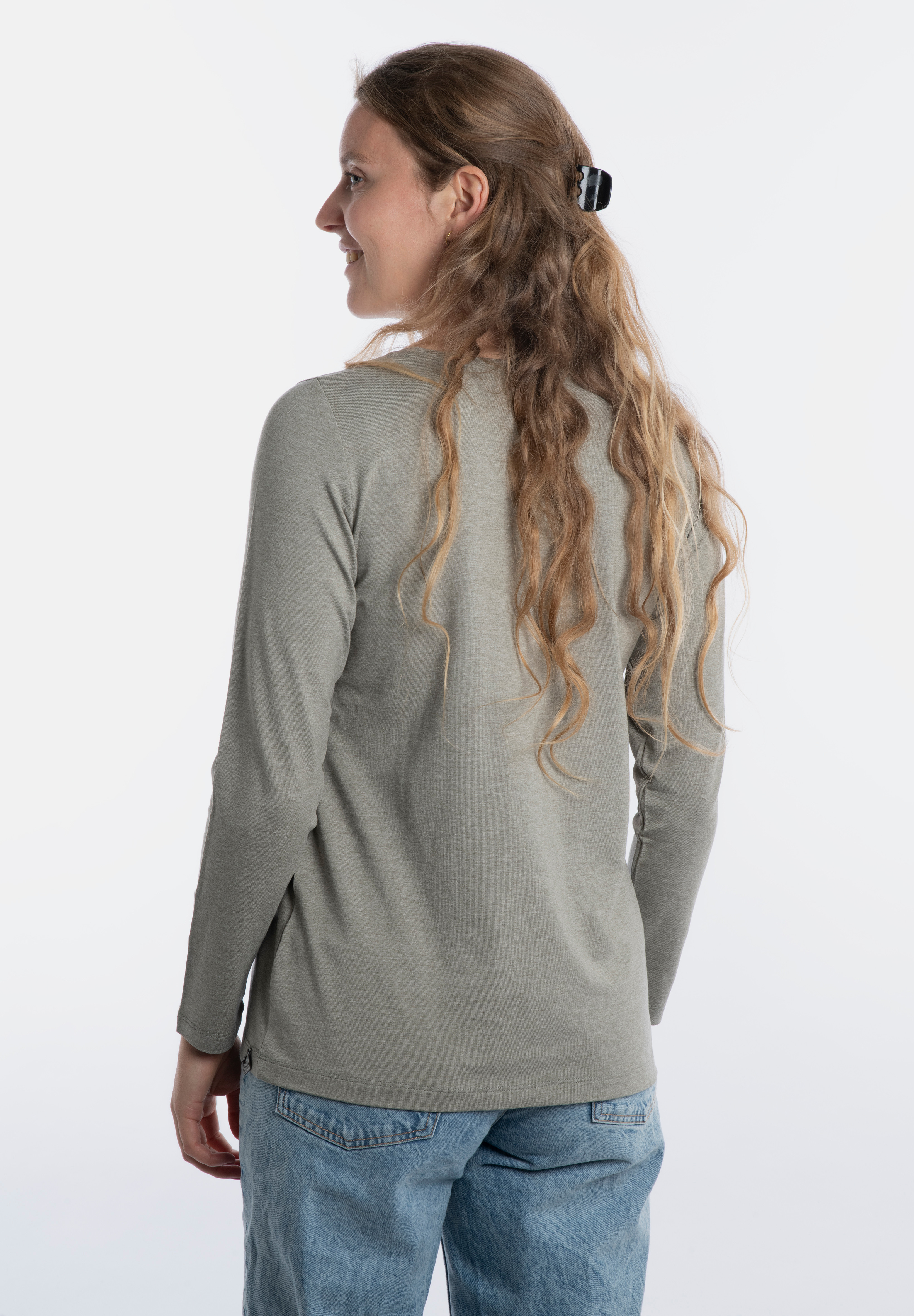 Lily Shirt Urban Green - S - Long Sleeves Lily Shirt Urban Green - S - Long Sleeves