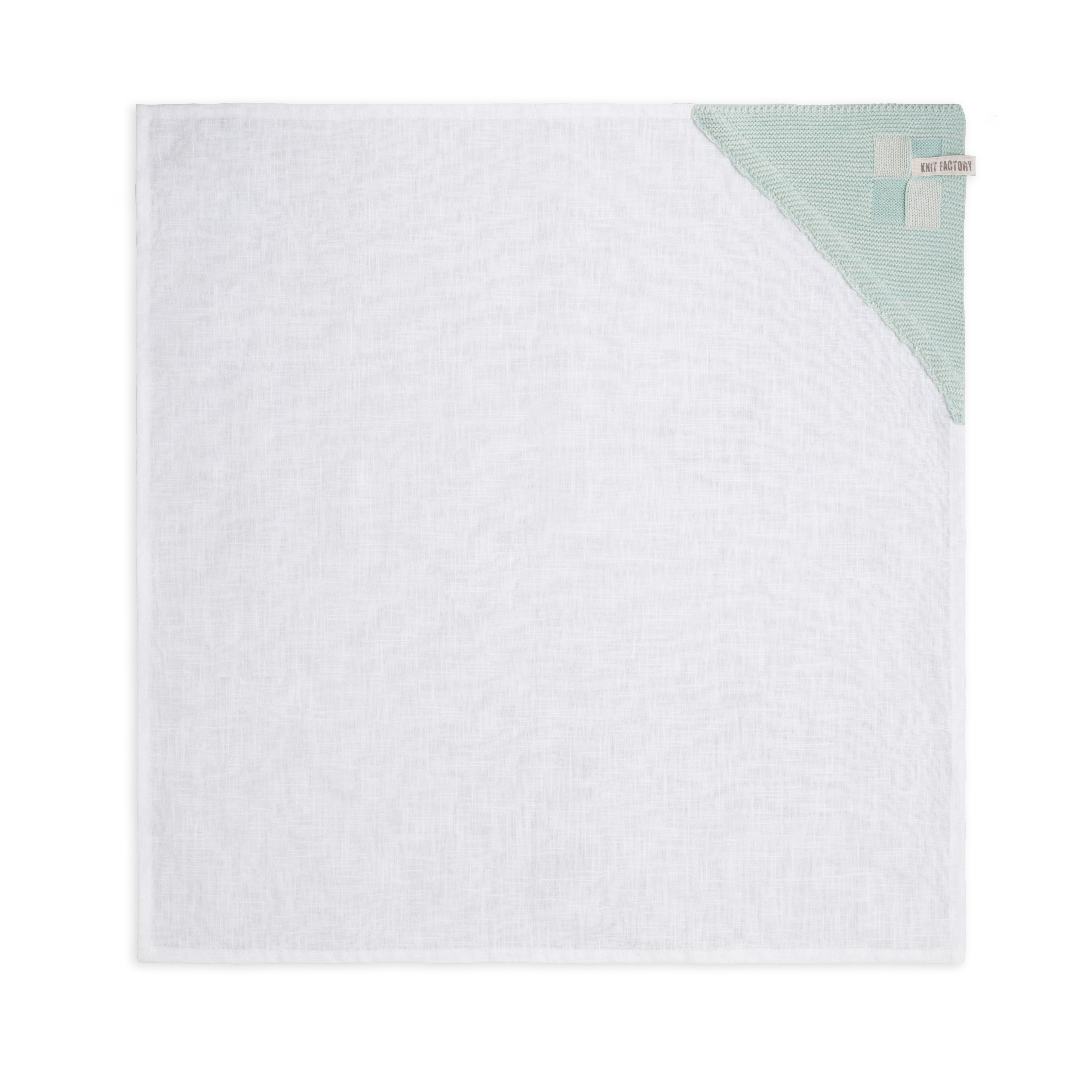 Tea-towel Block Ecru/Mint