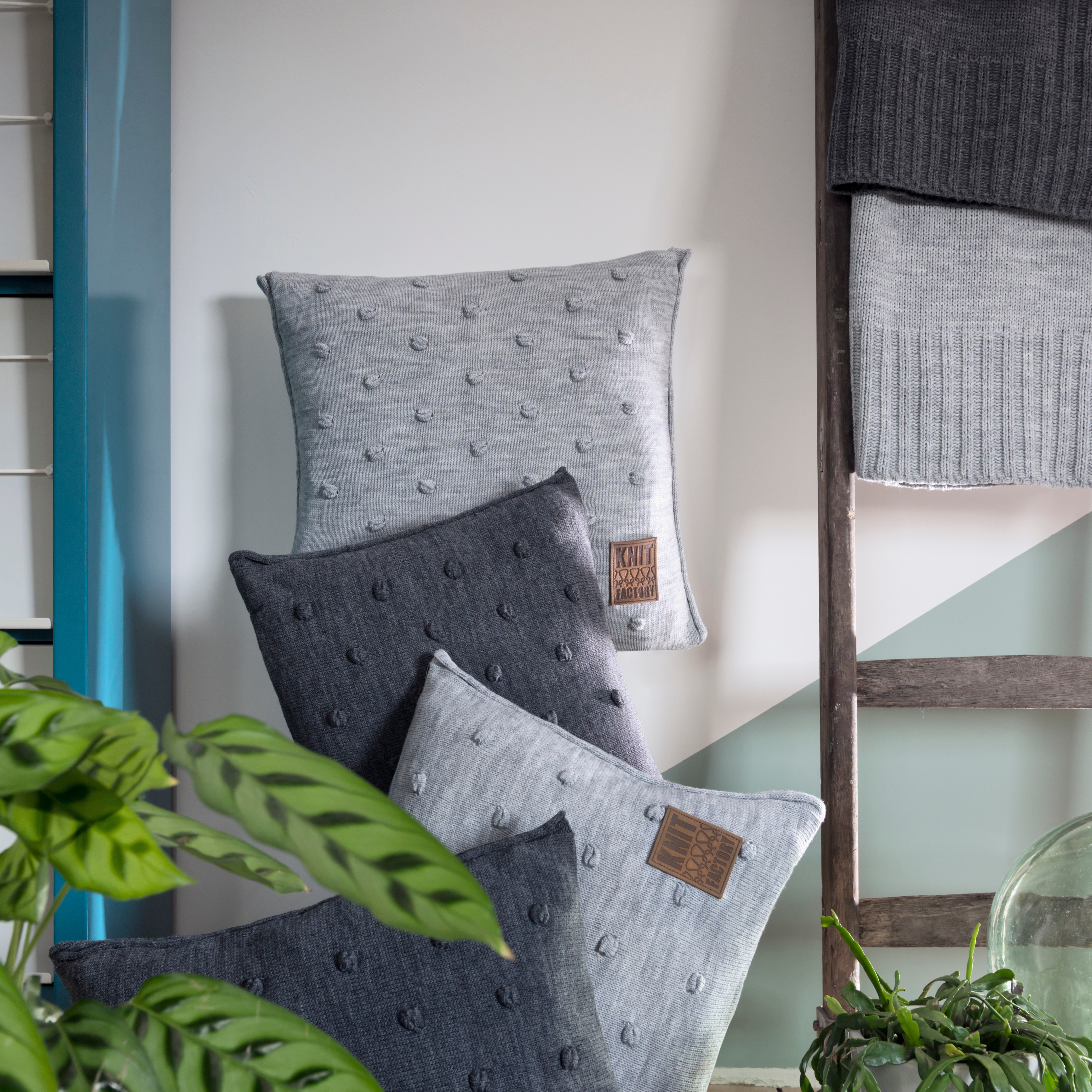 Uni Plaid XL Light Grey - 195x225