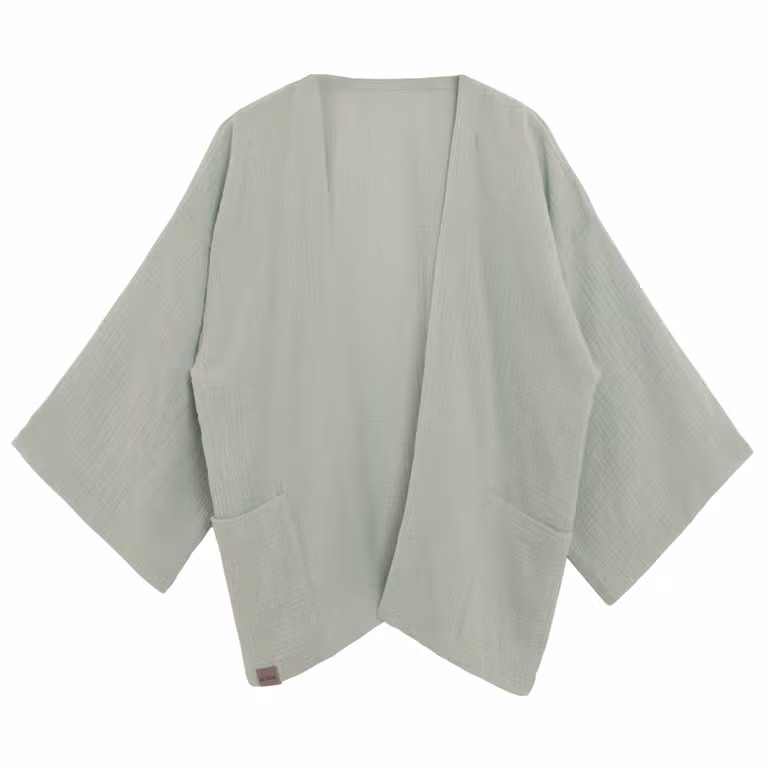 Elva Short Kimono Olive Mist - 36/42