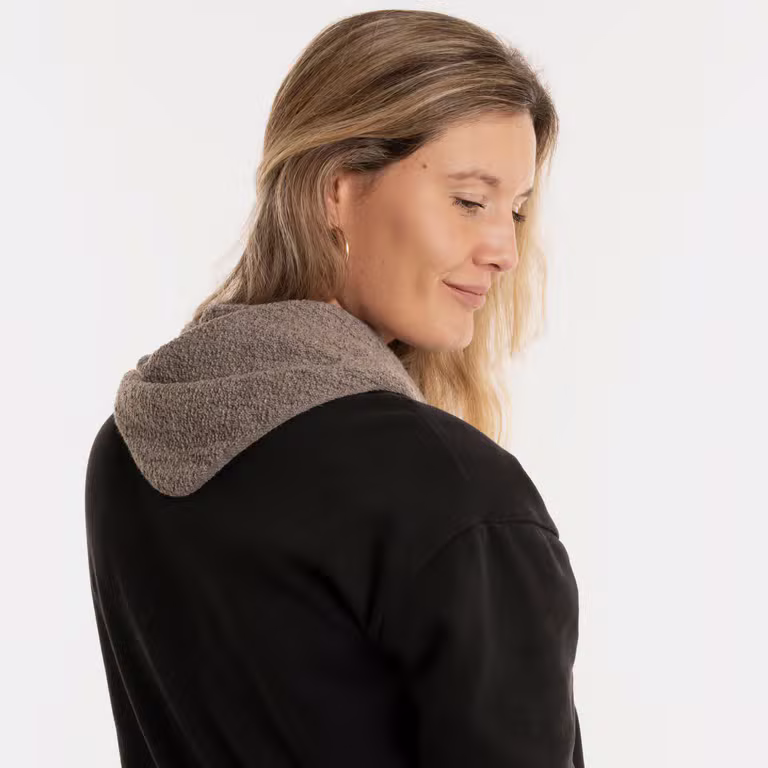 Yuna Triangle Neck Scarf  Marron