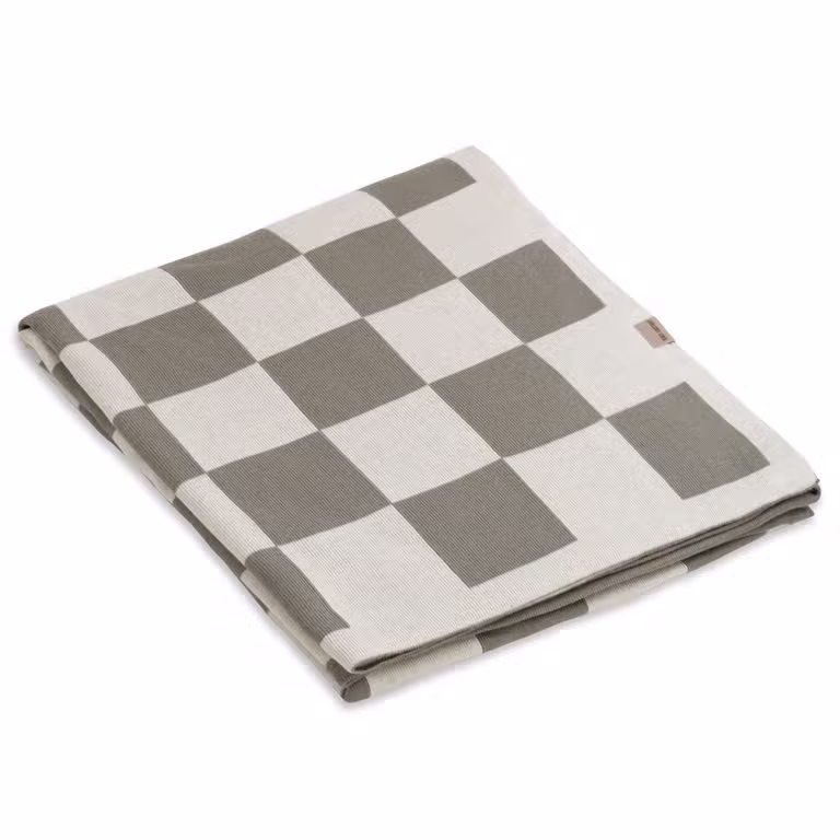 Caro Plaid Ecru/Urban Green