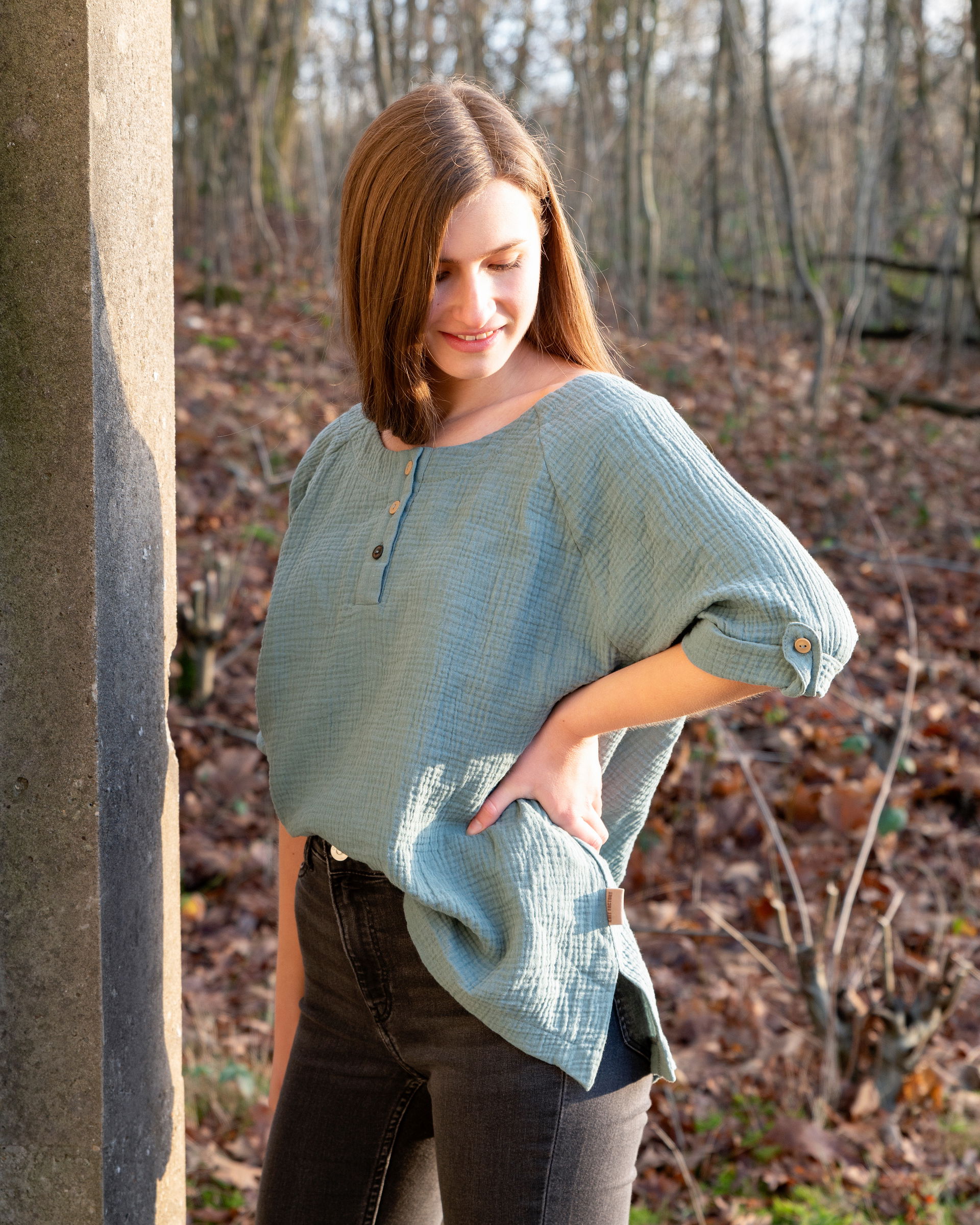 Nena Top Stone Green - M