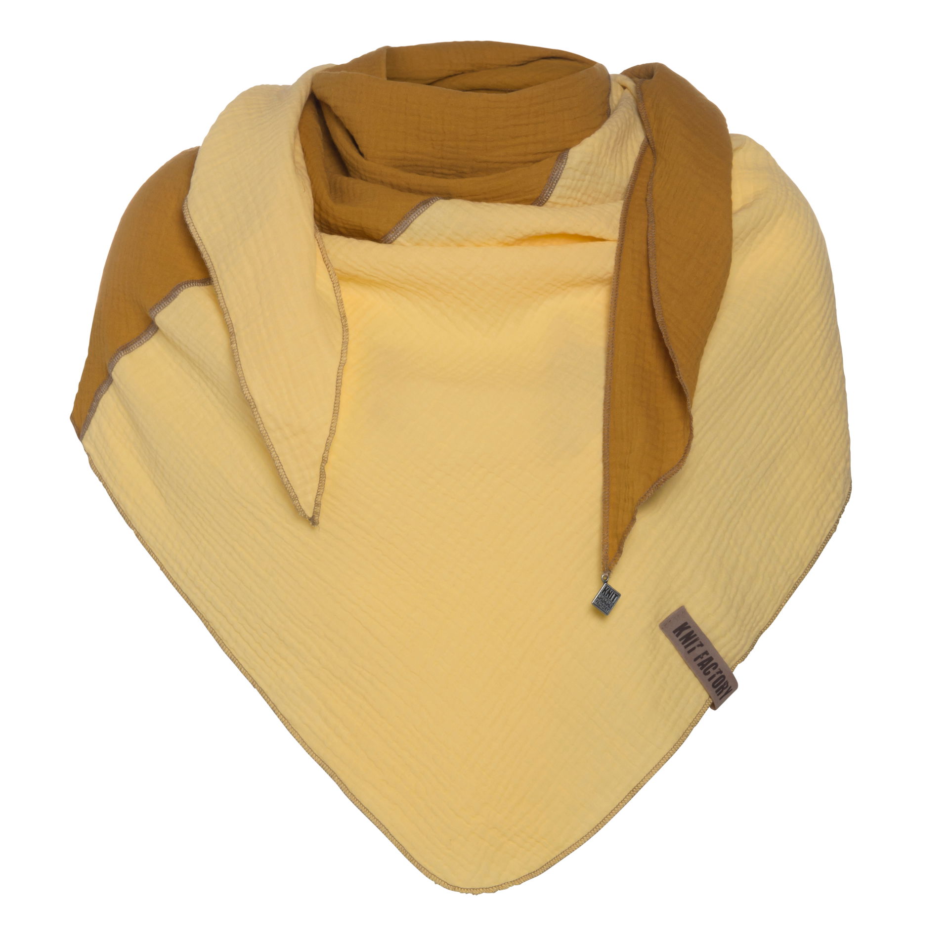 Fay Omslagdoek Oker/Citrus