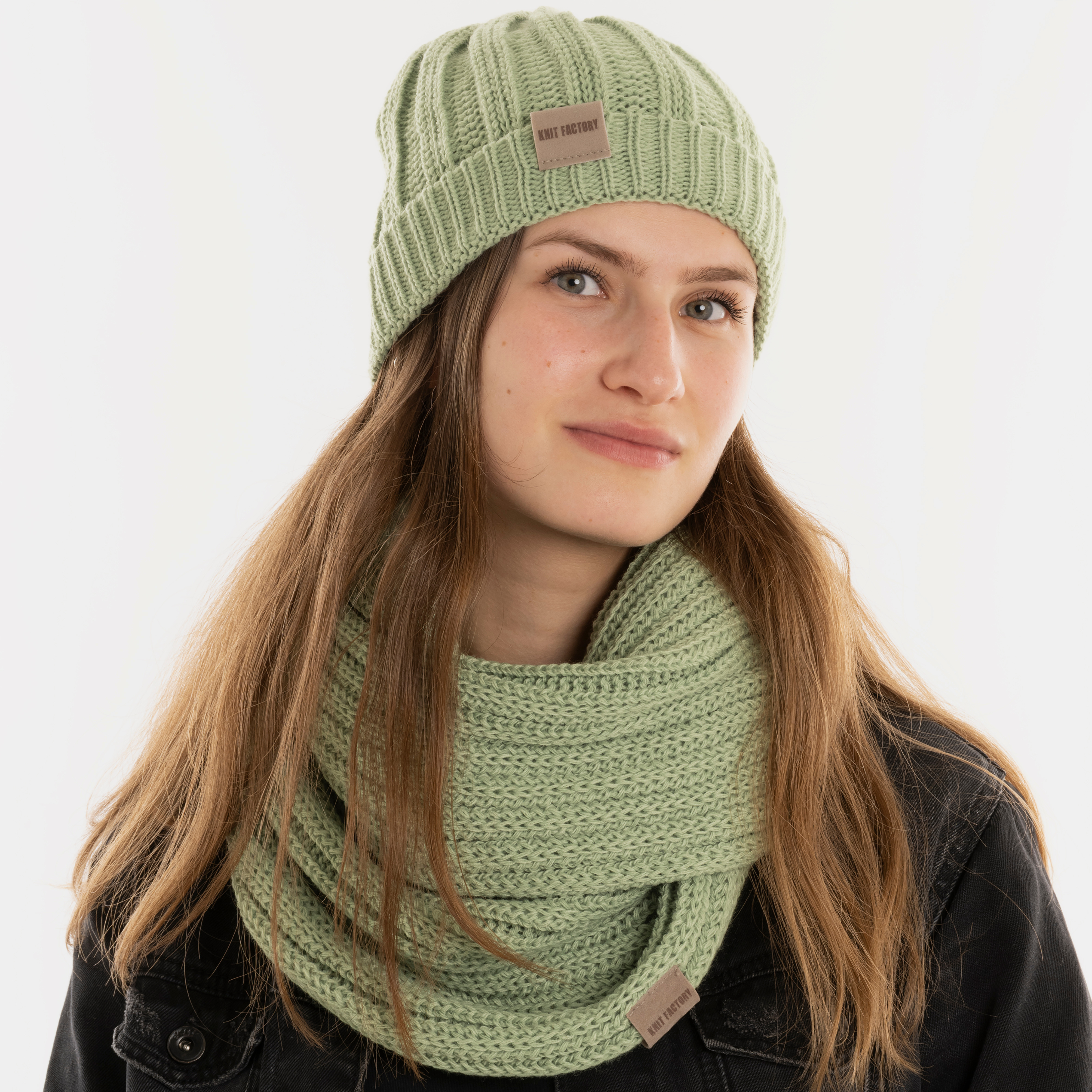 Nica Mütze Sage Green