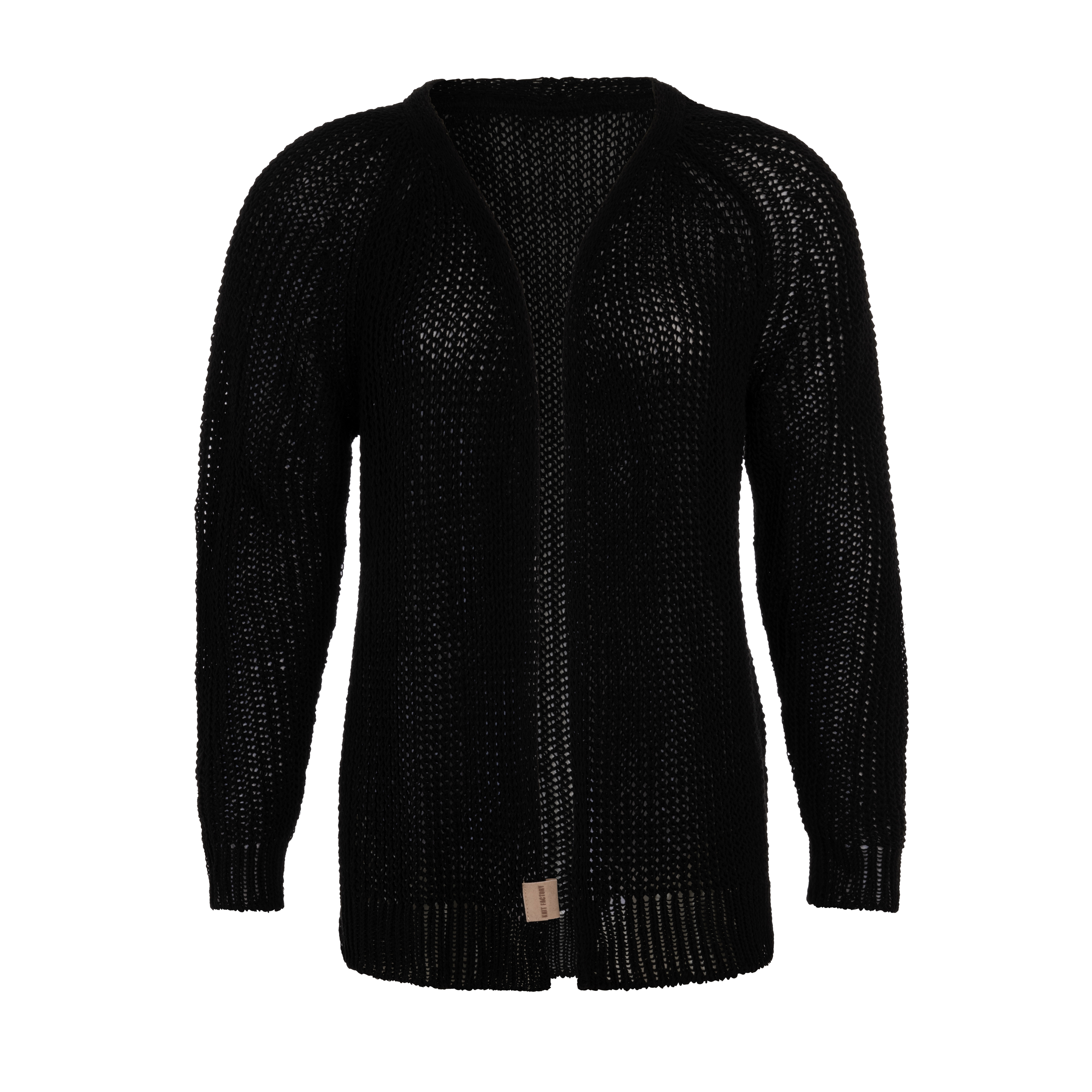 Daisy Short Knitted Cardigan Black - 36/38