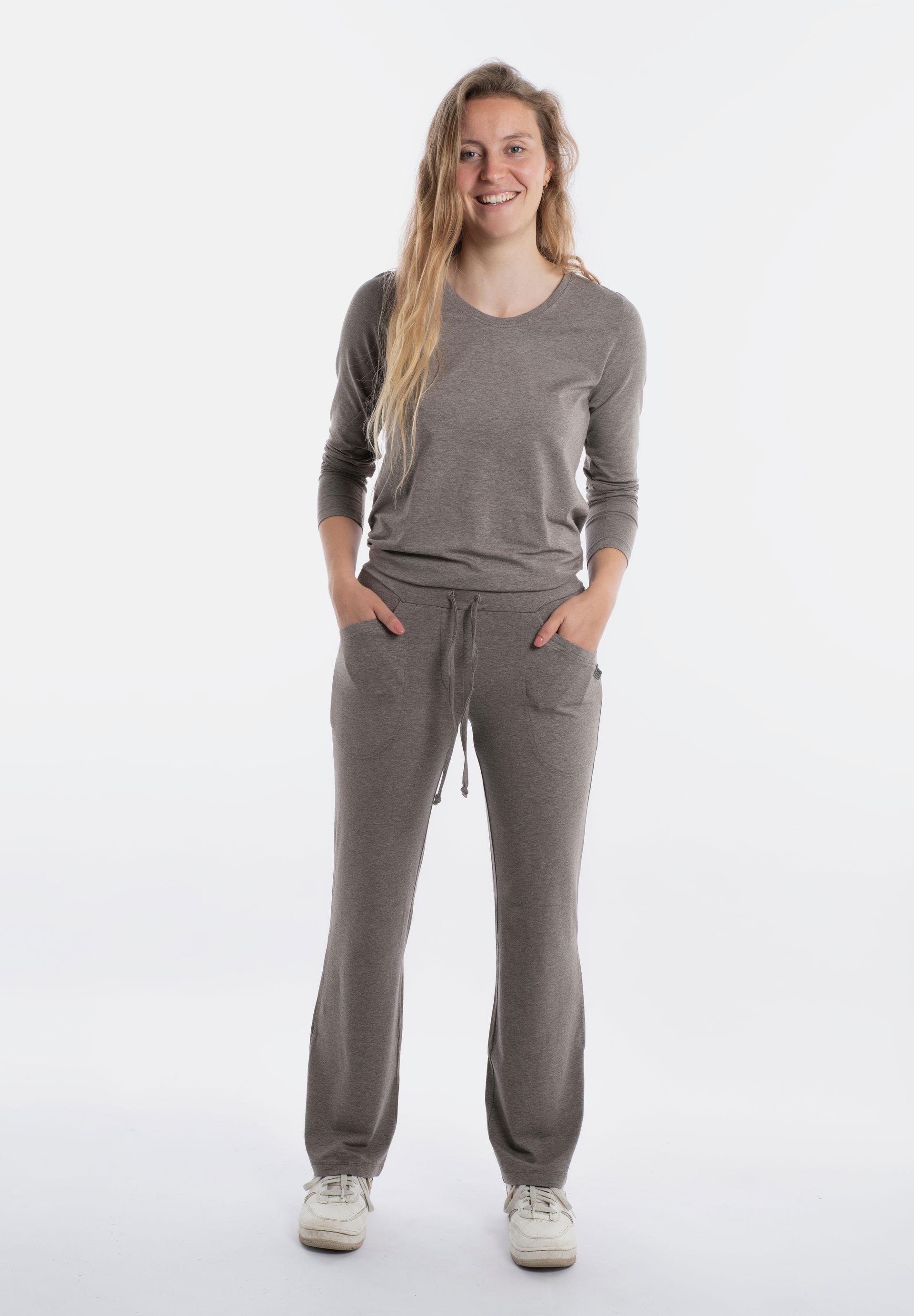 Lily Broek Taupe - M