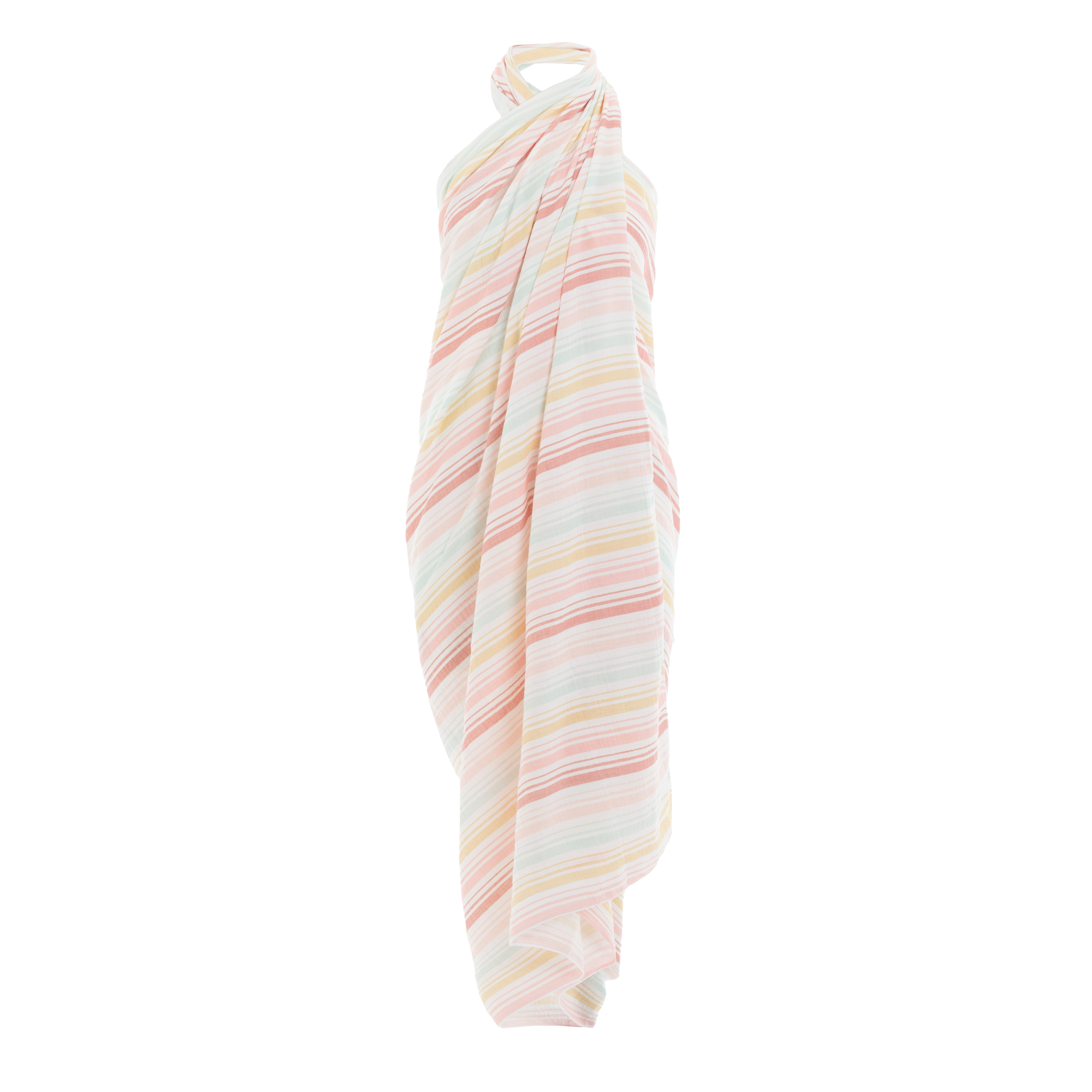 Viva Pareo - XL Musselintuch - Strandtuch Sunny Pink