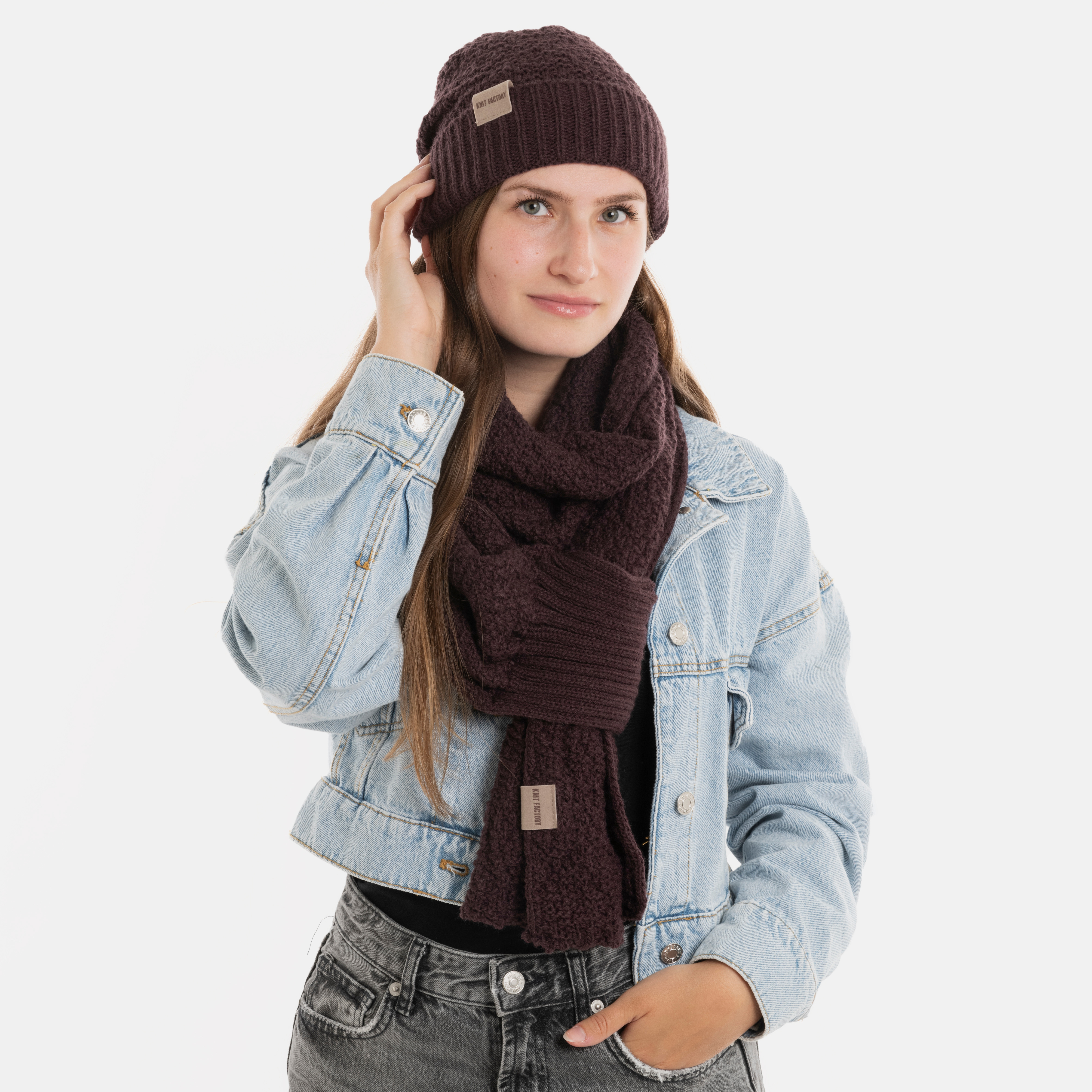 Haze Beanie Midnight Plum