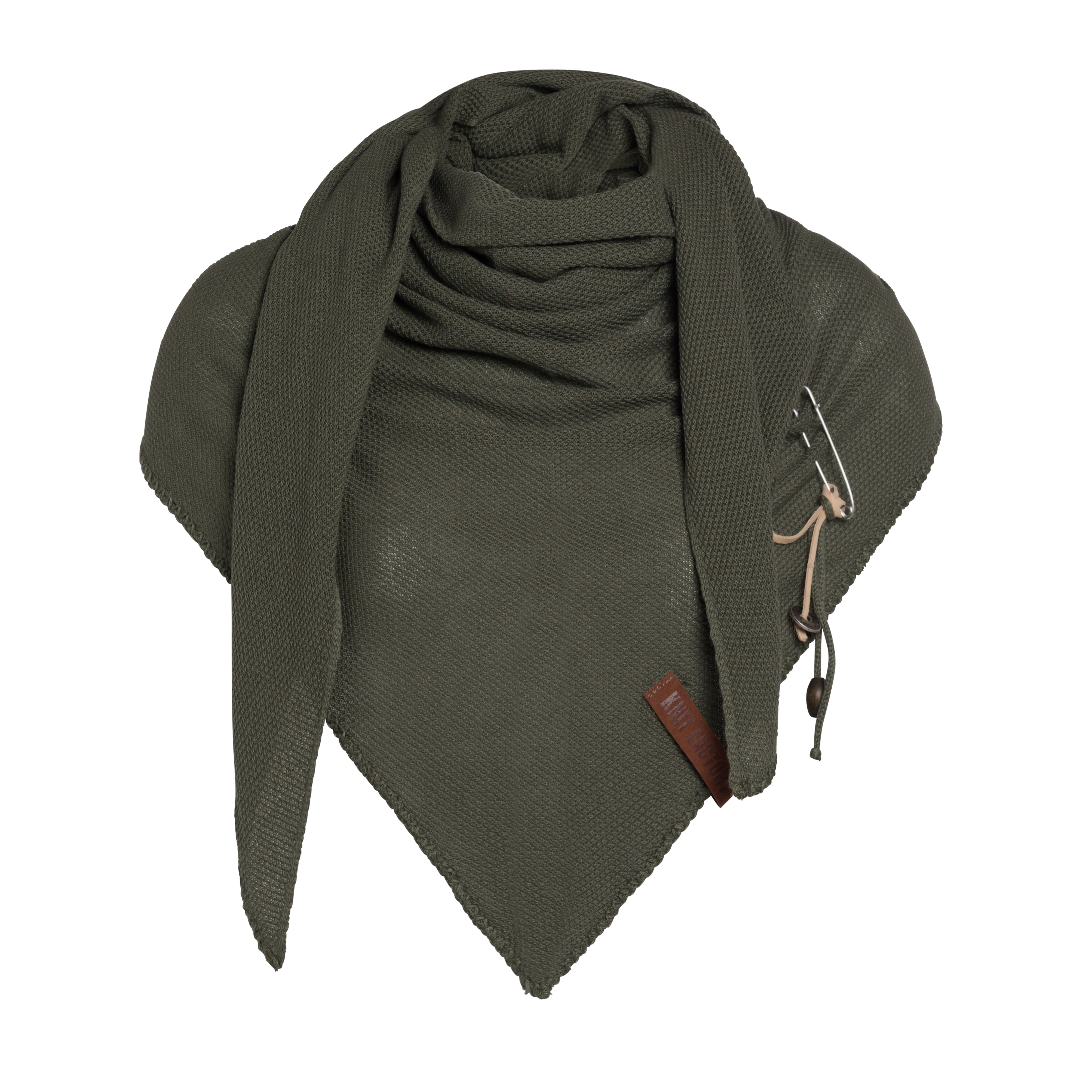 Lola Triangle Scarf Khaki Lola Triangle Scarf Khaki