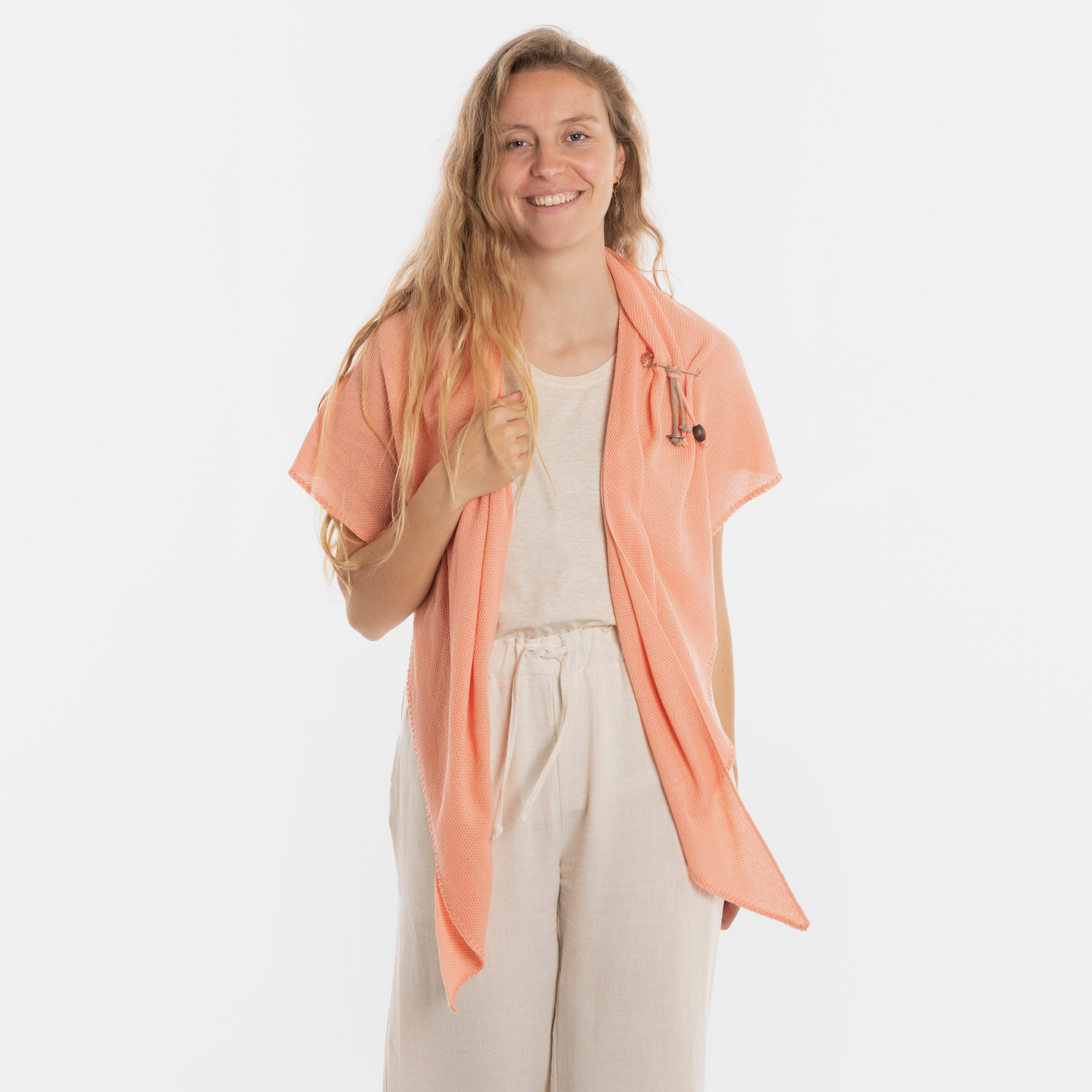 Lola Omslagdoek Apricot