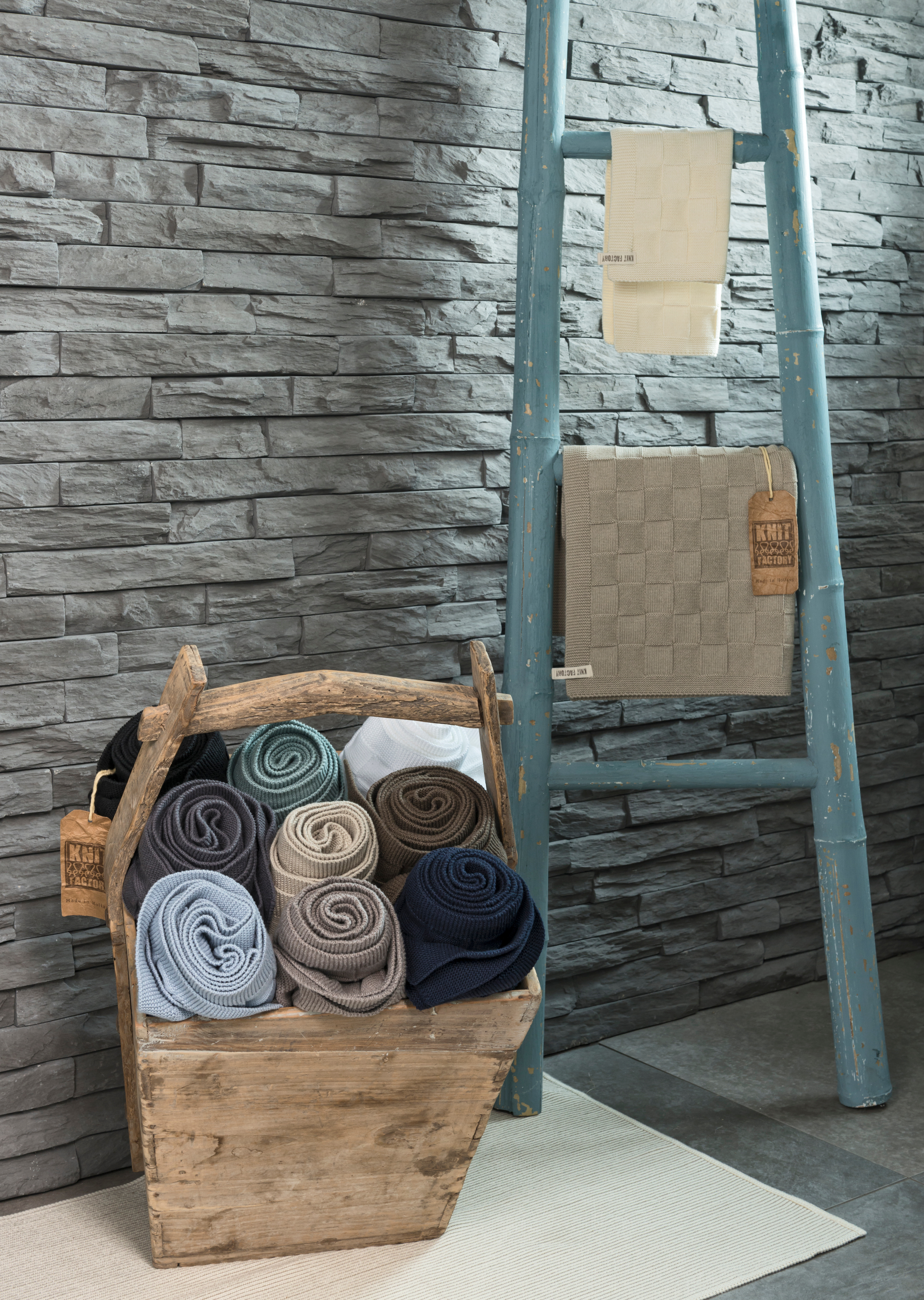 Handtuch Taupe - 60x110