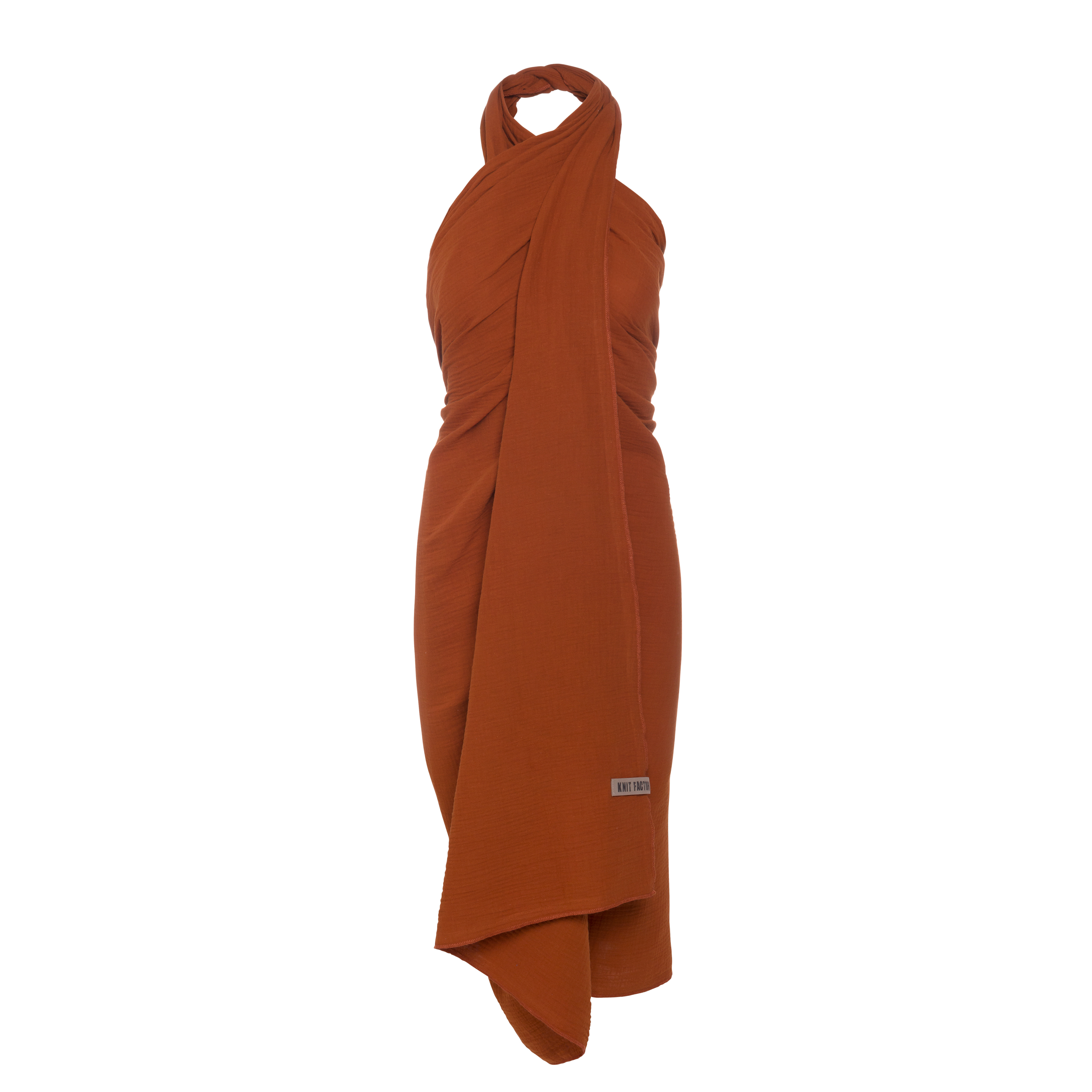 Liv Pareo - XL Musselintuch - Strandtuch Terra