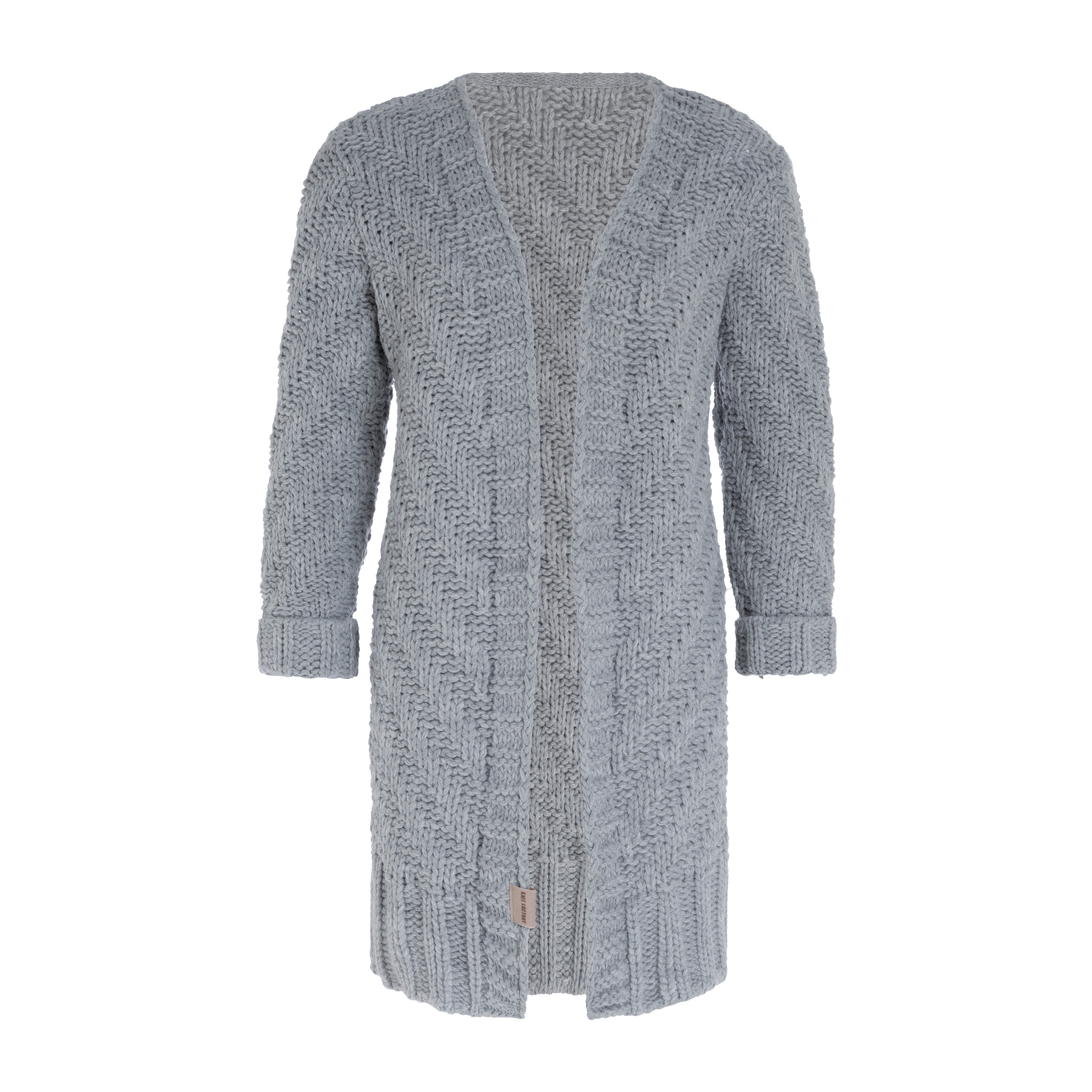 Sally Knitted Cardigan Light Grey - 36/38 Sally Knitted Cardigan Light Grey - 36/38