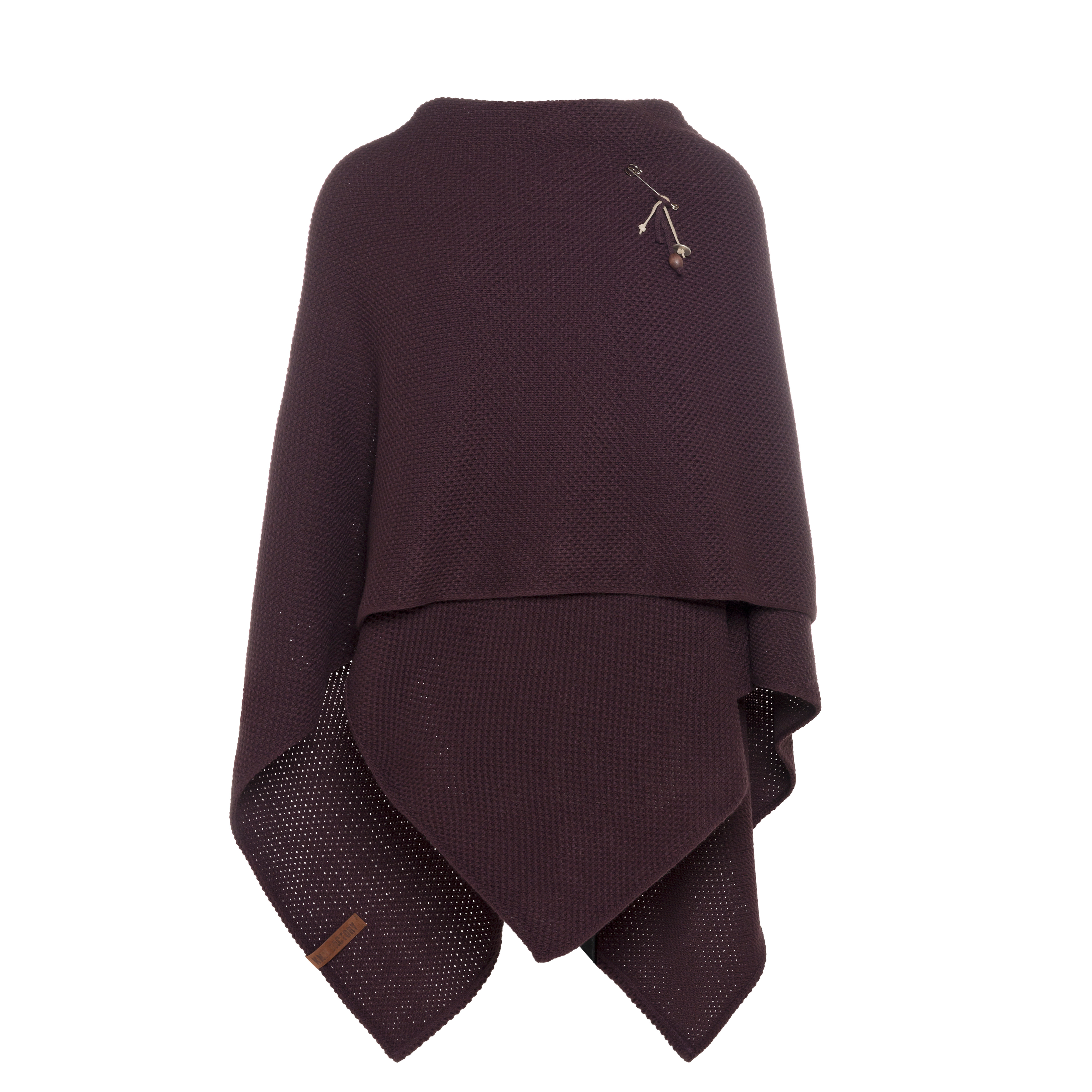 Jazz Omslagvest Aubergine