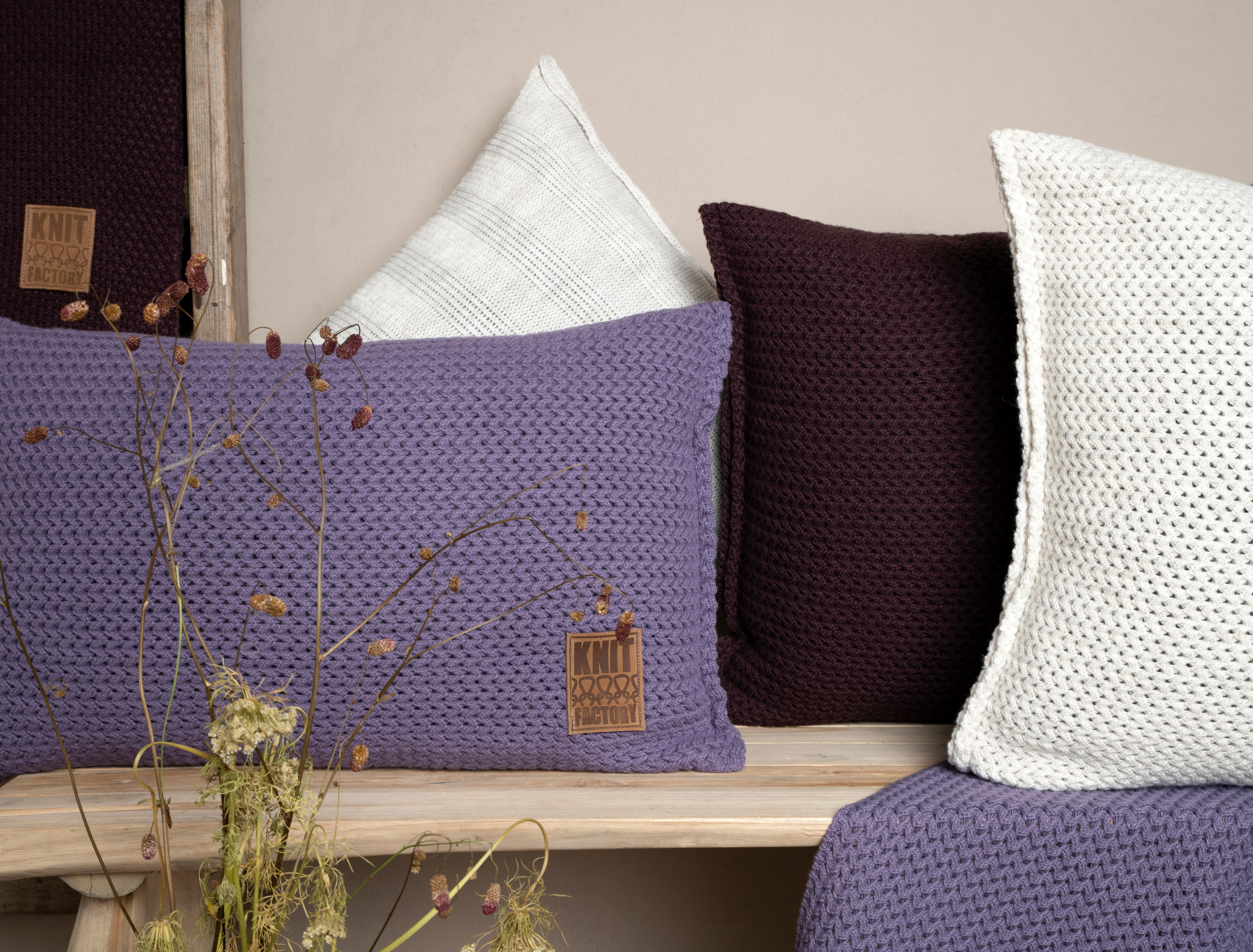 Maxx Kissen Violett - 60x40