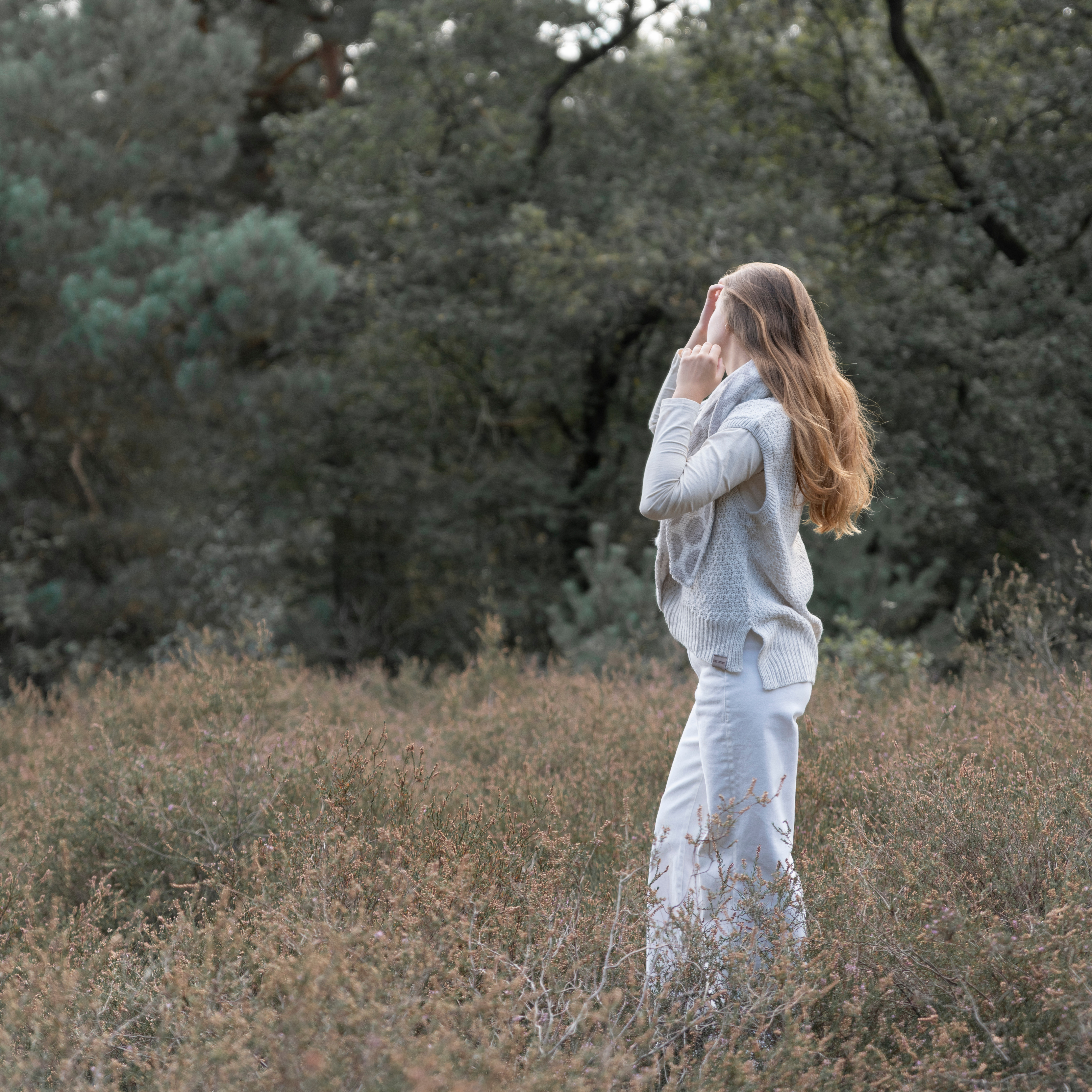 Lily Shirt Light Grey - S - Long Sleeves