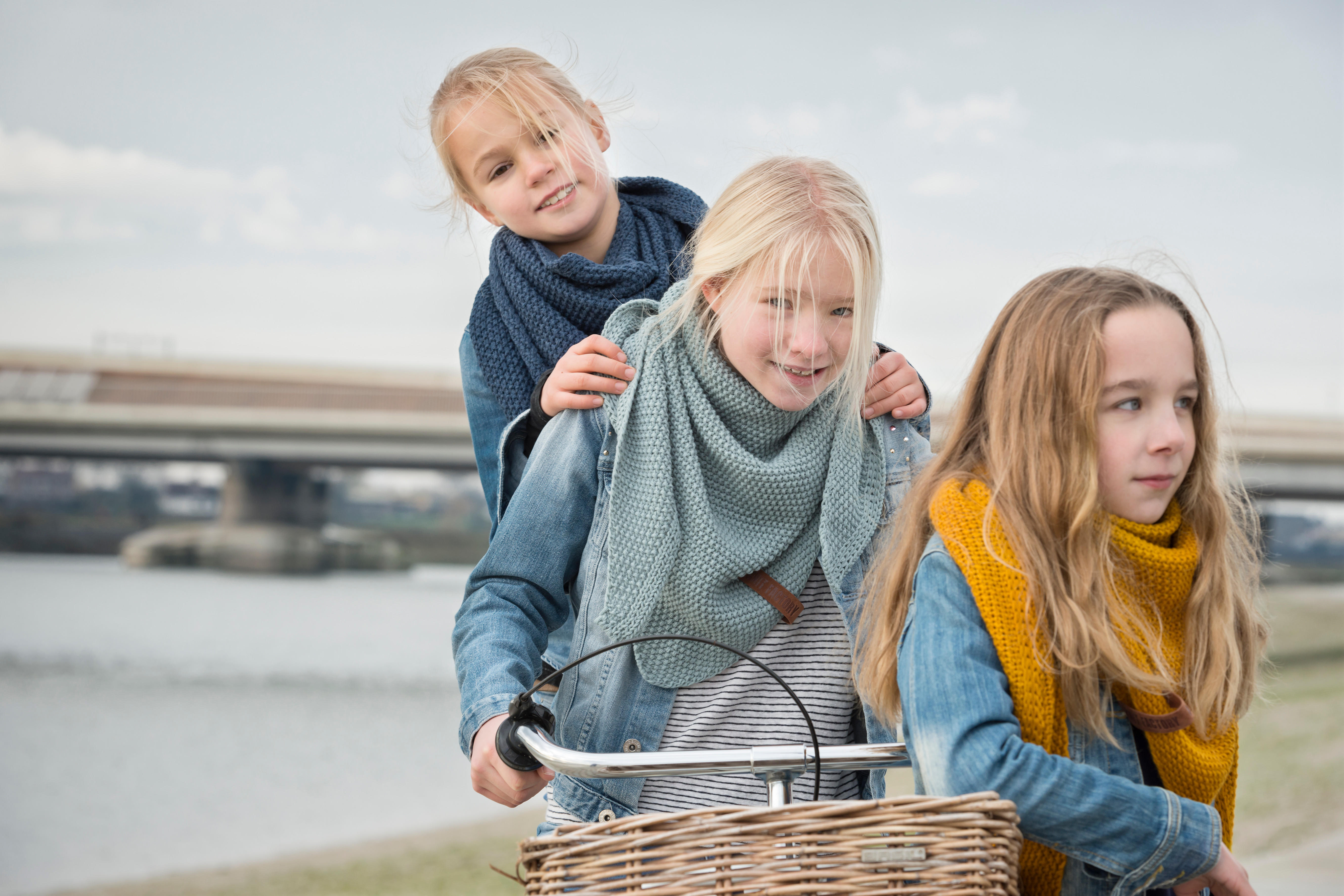 Coco Dreiecksschal Junior Ocker