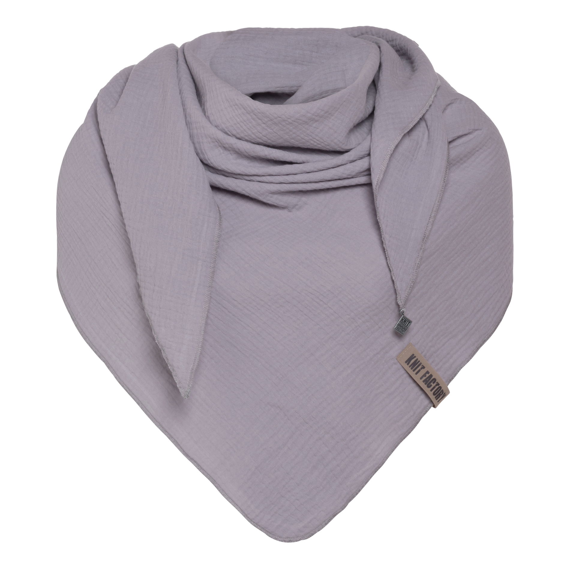 Liv Triangle Scarf Grey