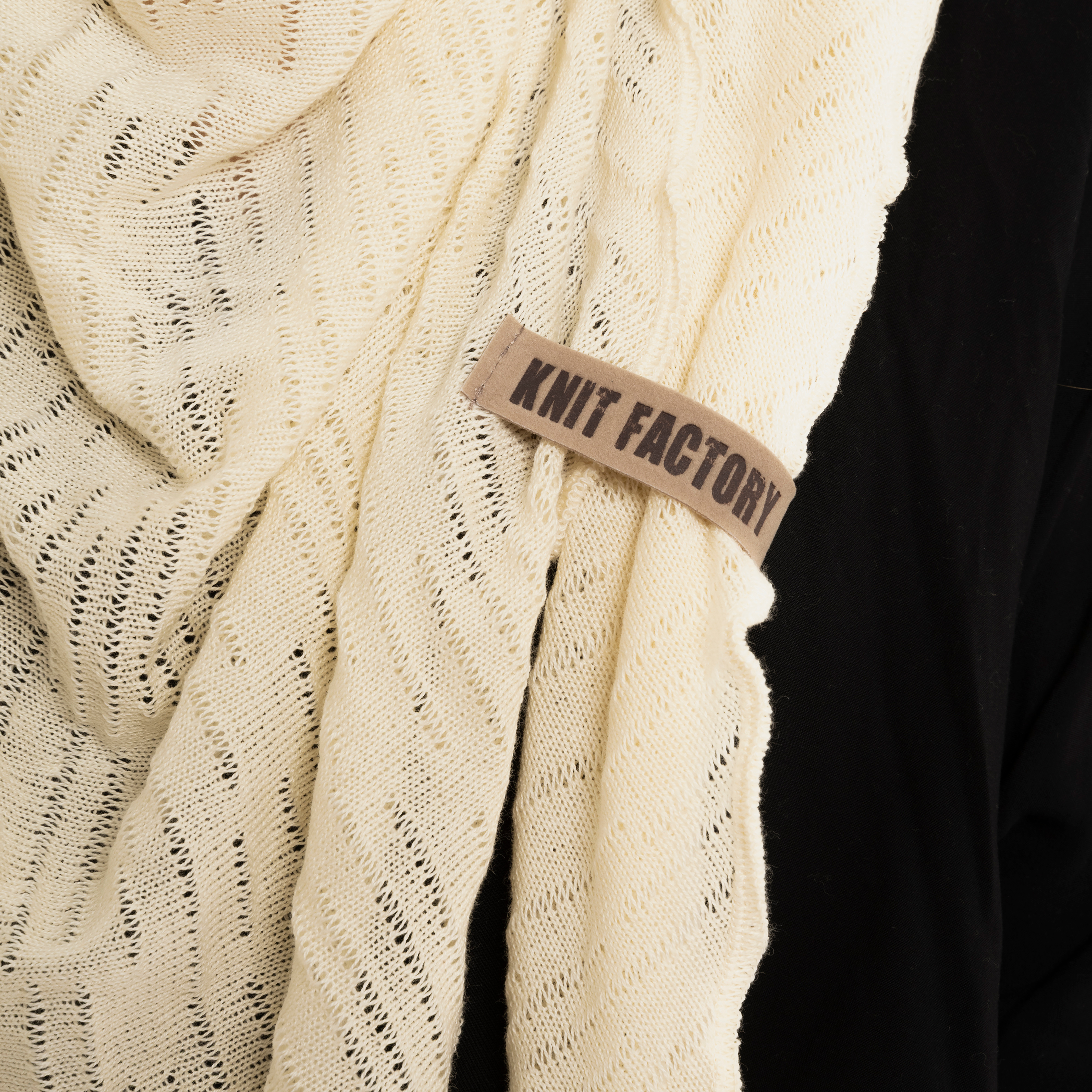 Jose Triangle Scarf Beige