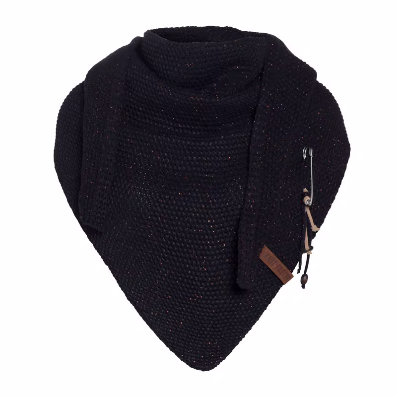 Coco Triangle Scarf Deluxe Navy