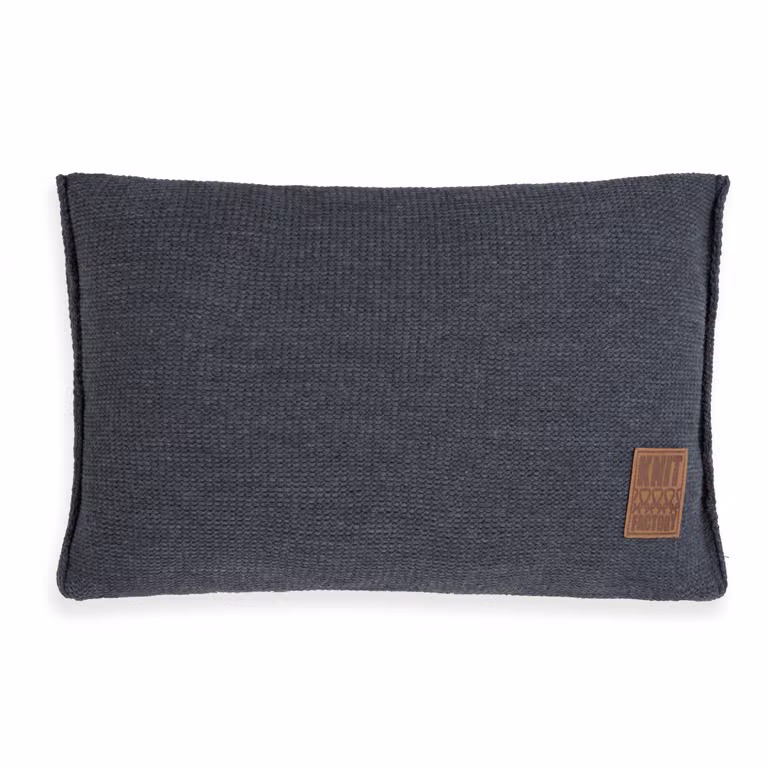 Uni Coussin Anthracite - 60x40