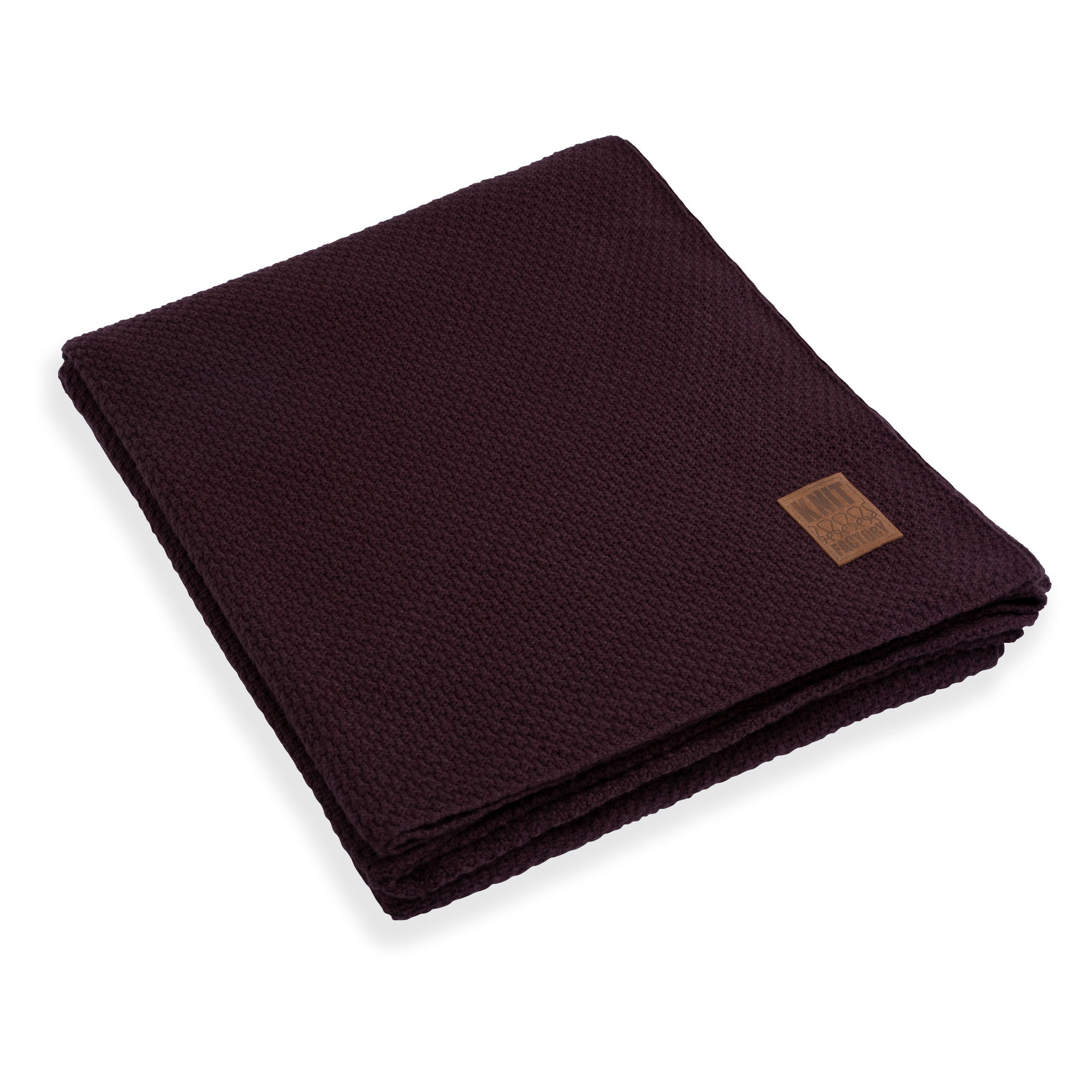 Jesse Plaid XL Aubergine - 195x225