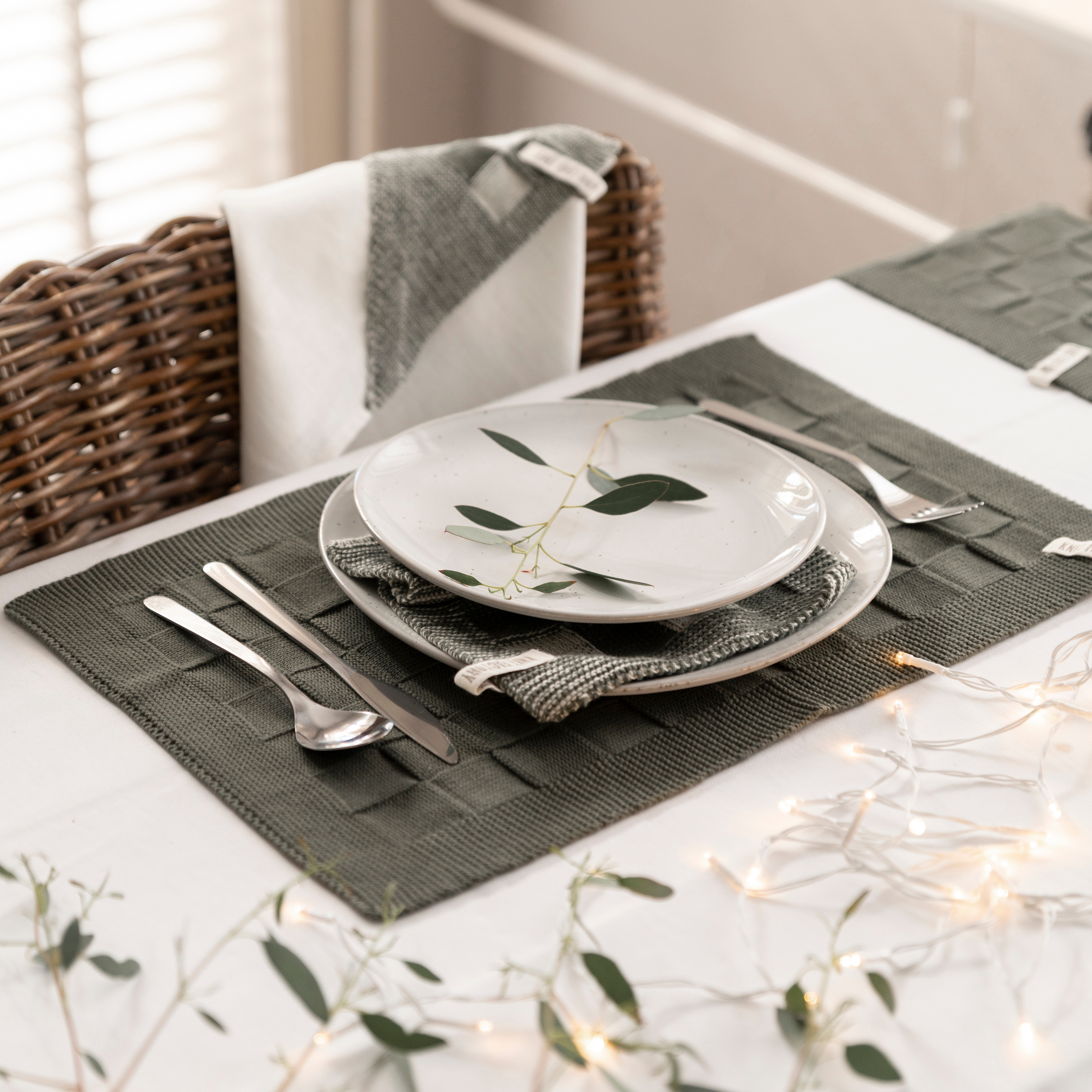 Placemat Uni Khaki Placemat Uni Khaki