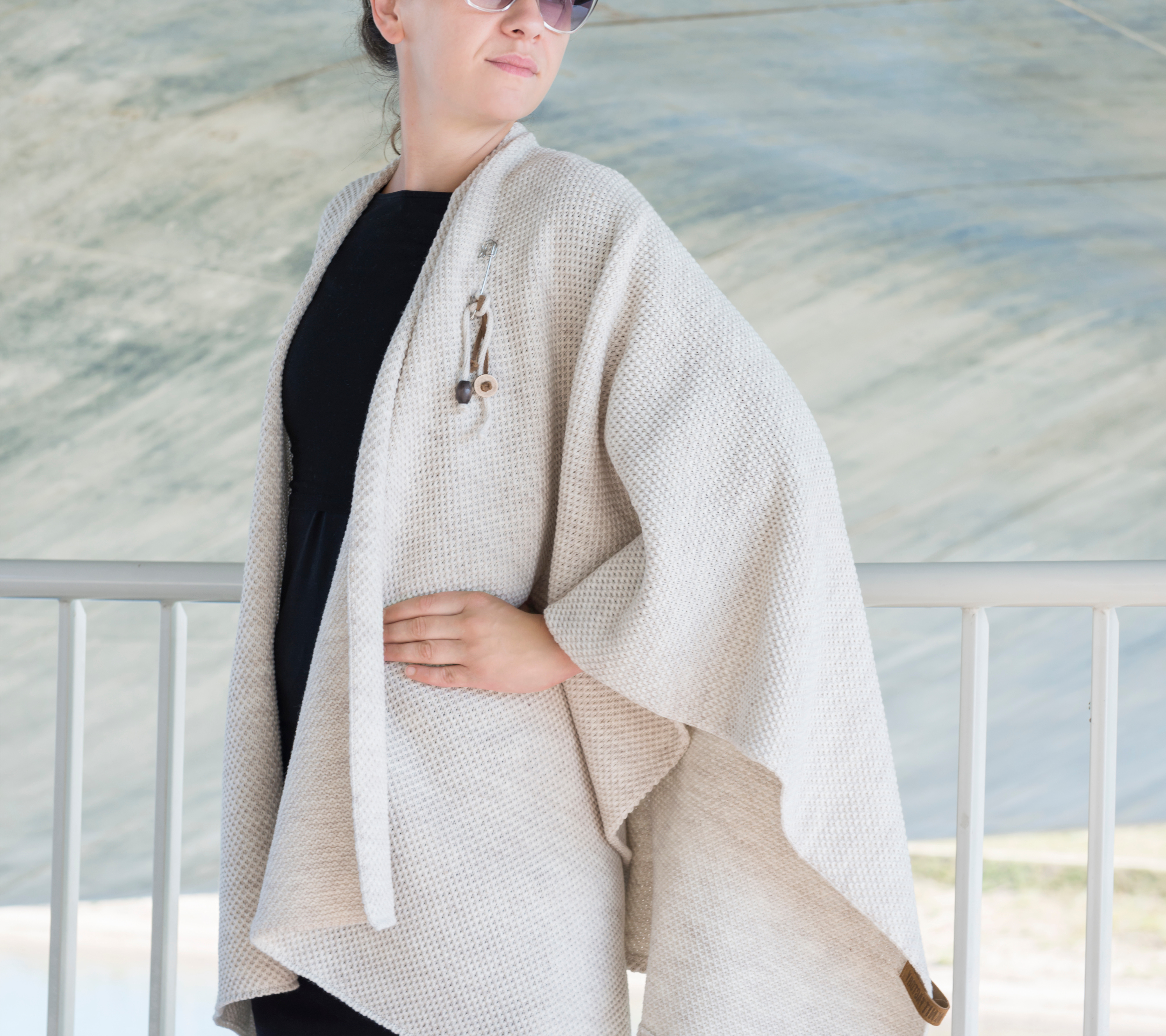 Jazz Shawl Wrap Beige Jazz Shawl Wrap Beige