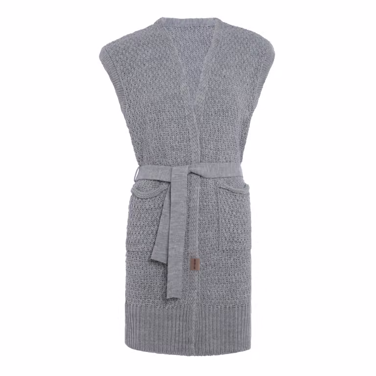Luna Strickweste Grau - 40/42