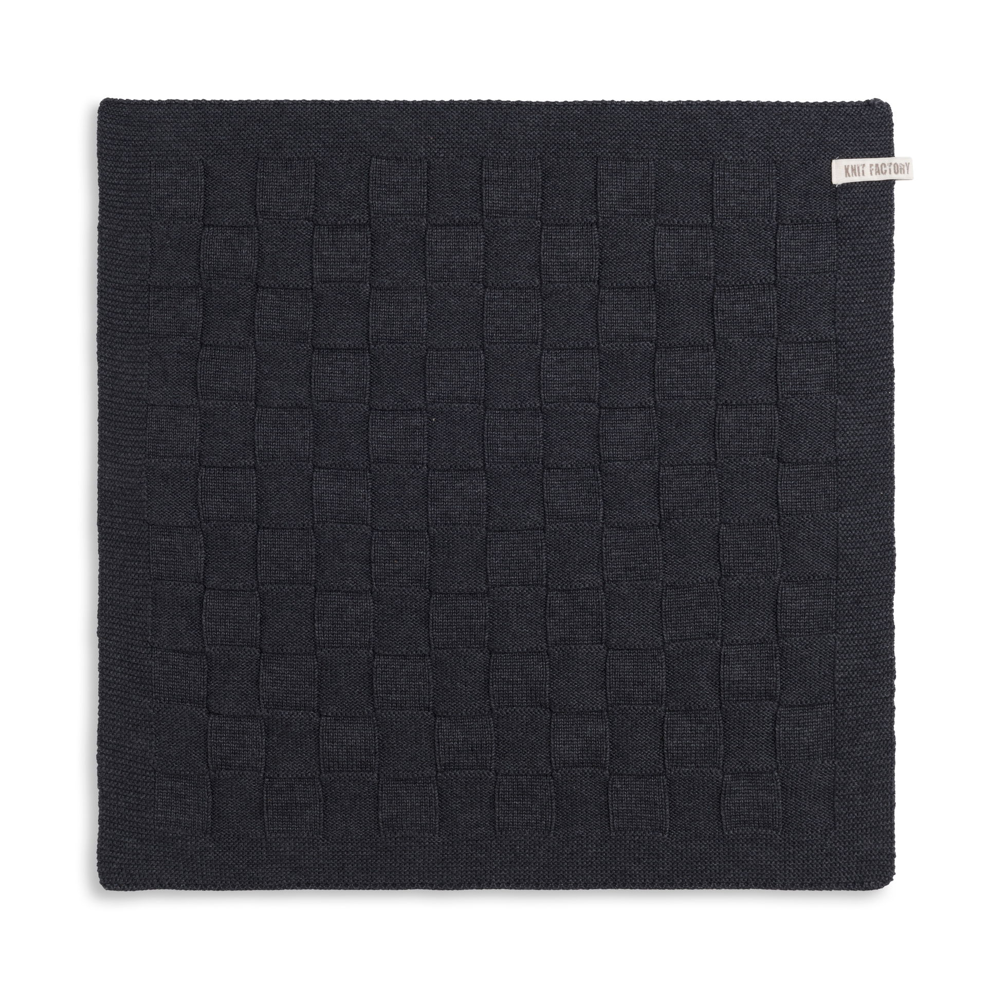 Keukendoek Uni Antraciet