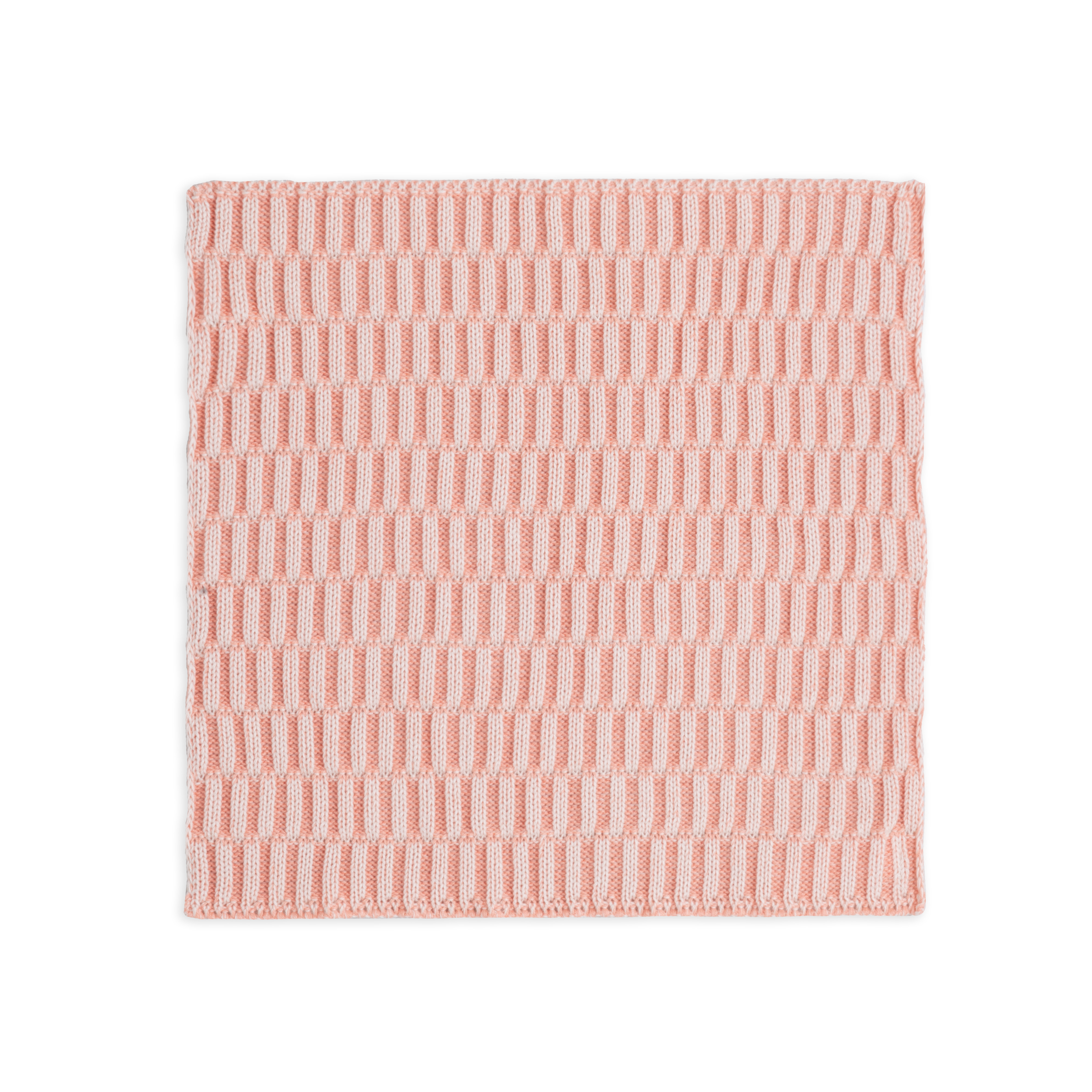 Dishcloth Block Ecru/Apricot