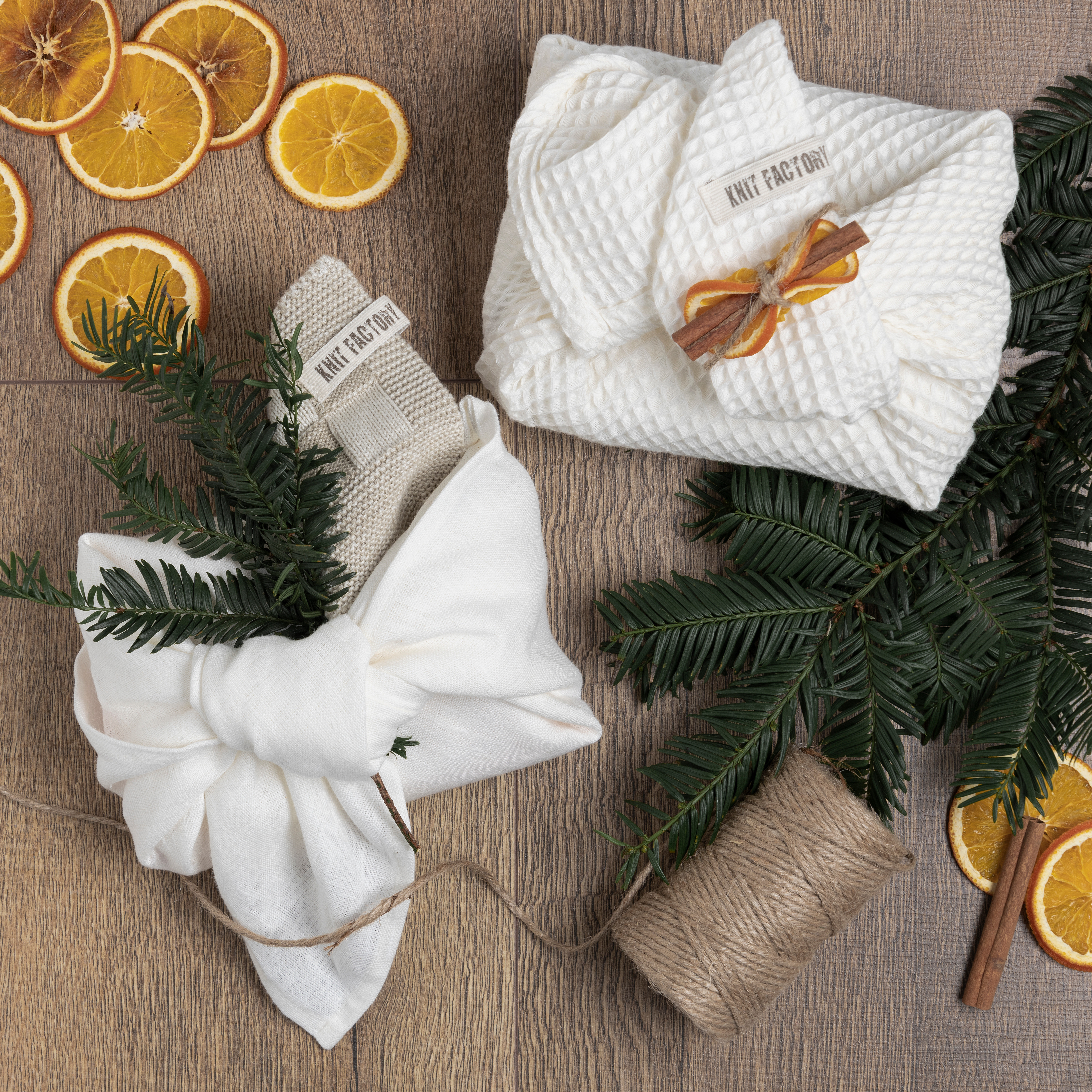 Tea-towel Block Ecru/Linen