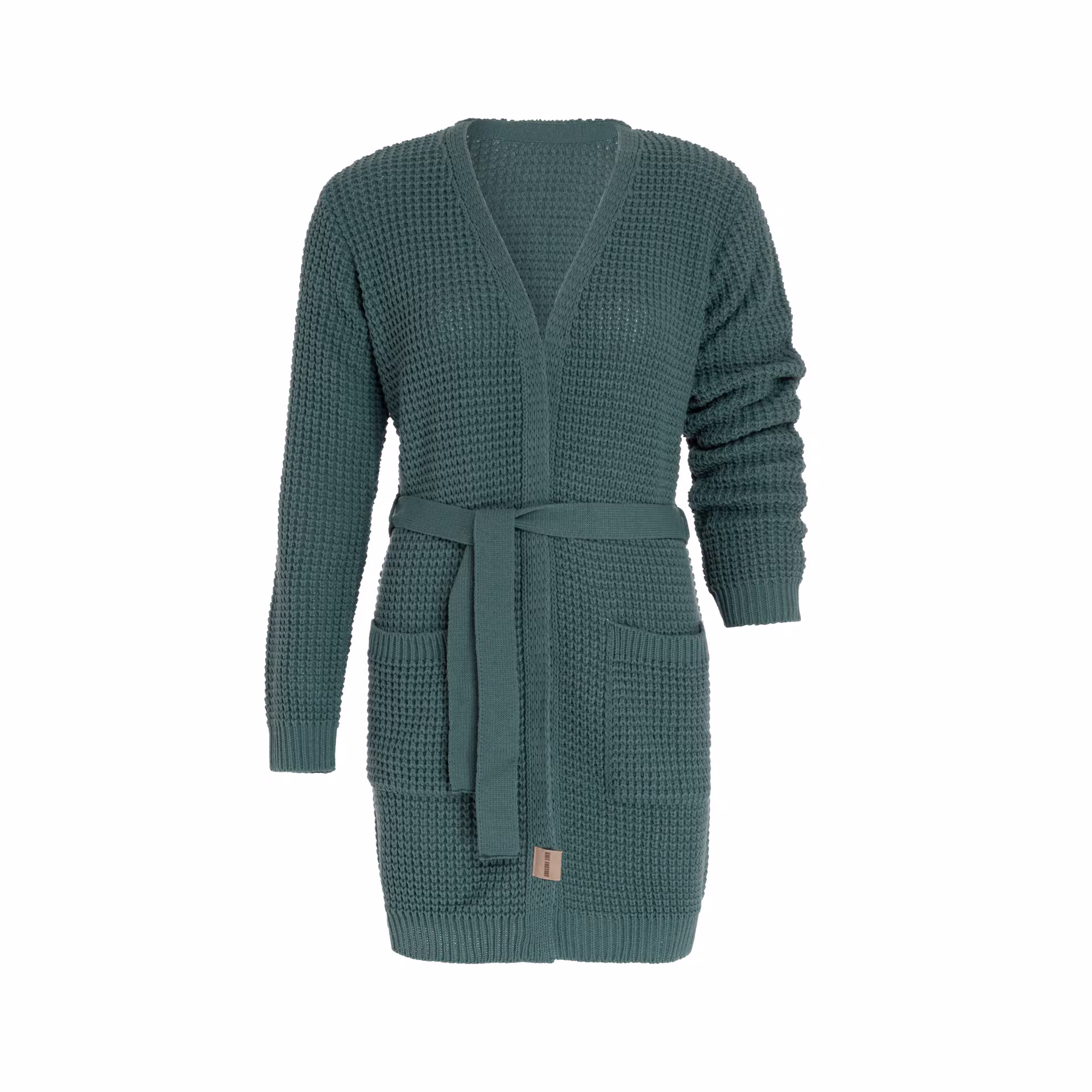 Robin Gebreid Vest Laurel - 36/38 - Met steekzakken