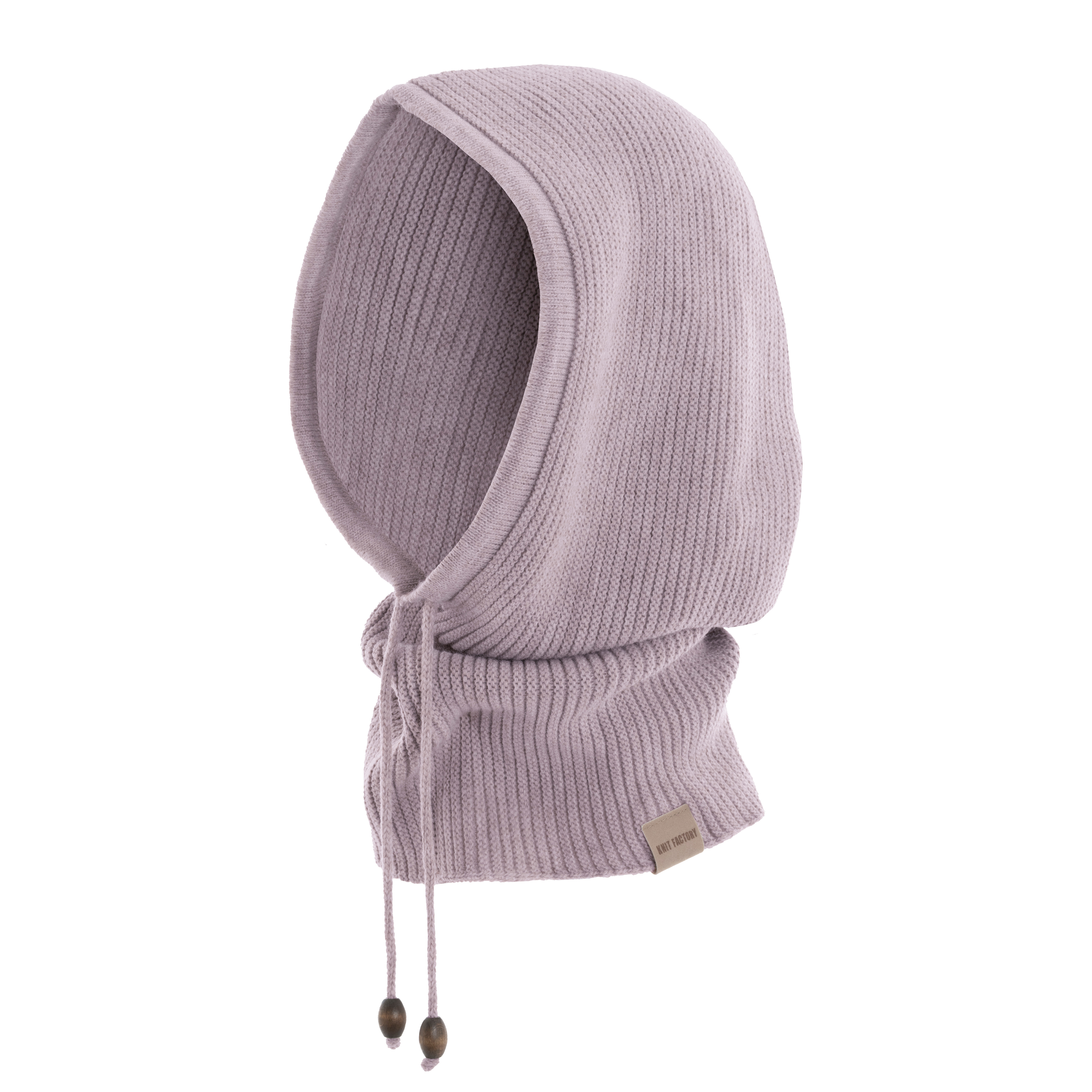 Evy Hooded Scarf Mauve