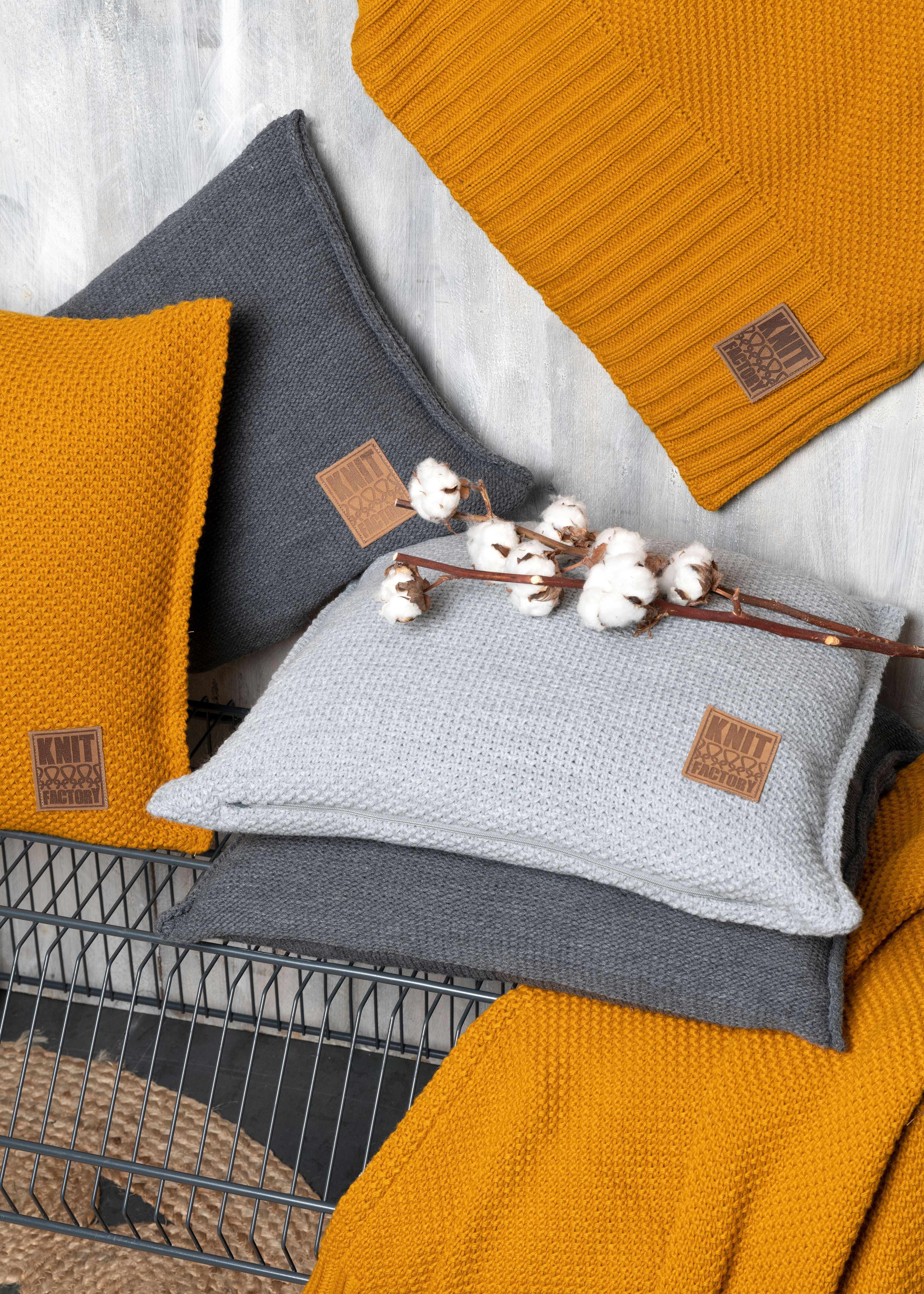 Jesse Cushion Beige - 50x50