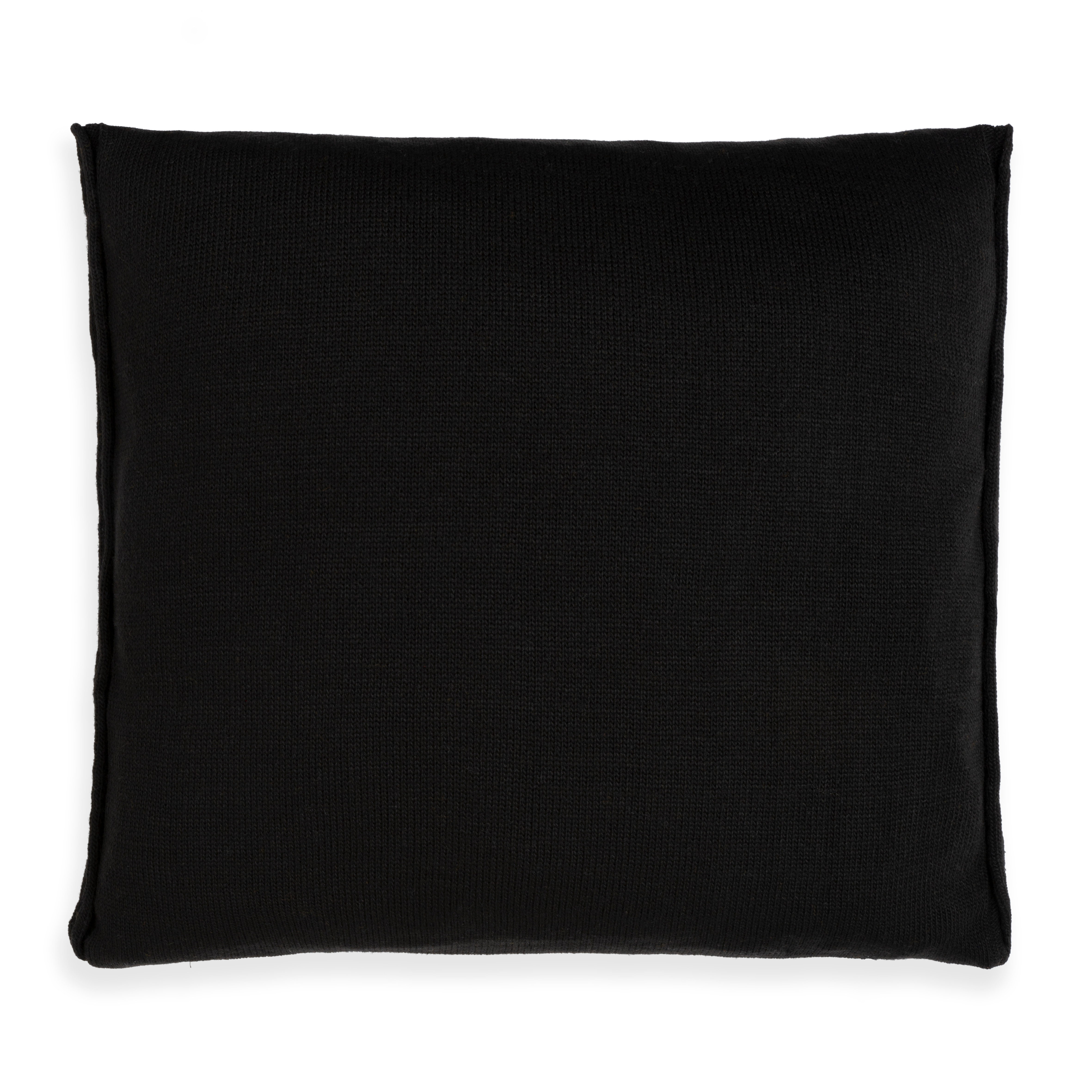 Noa Cushion Black - 50x50