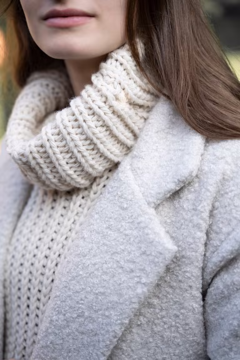 Esra Coat Light Grey - 40/42