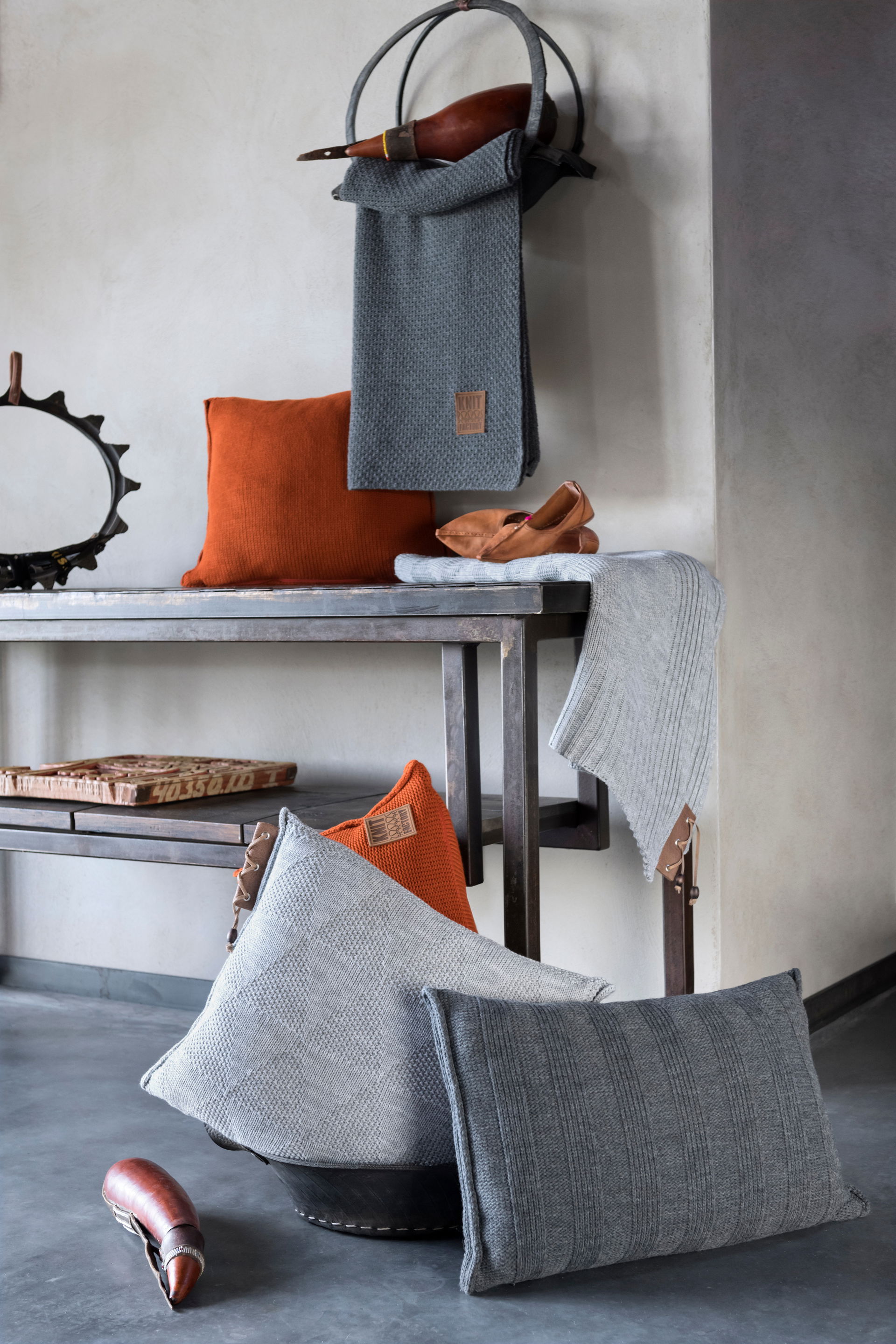 Jesse Plaid XL Antraciet - 195x225